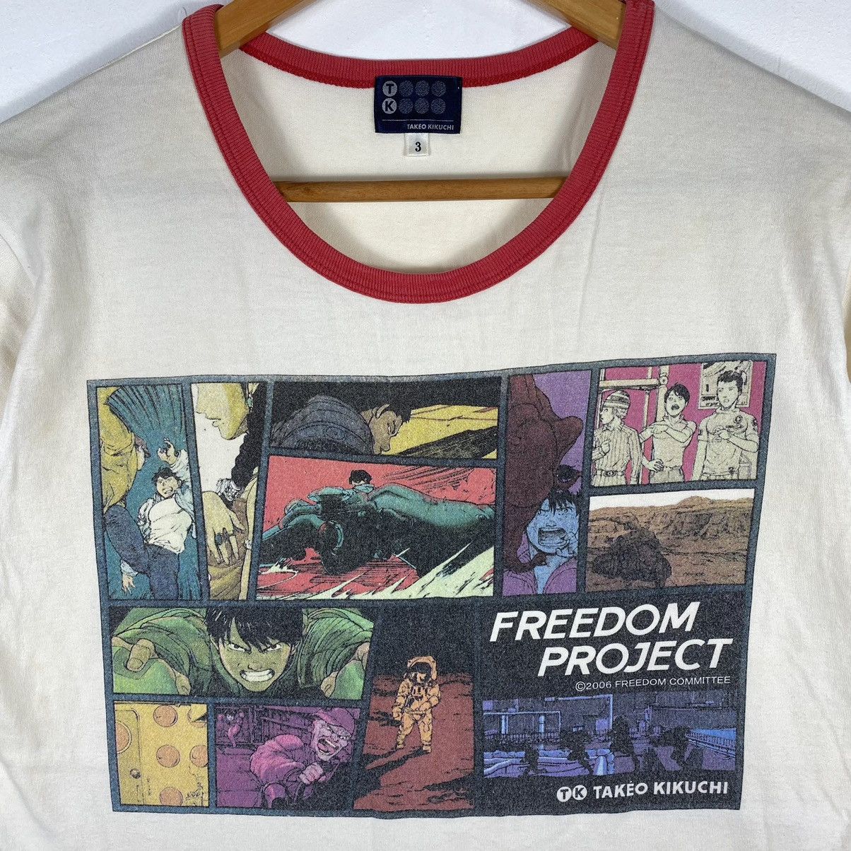 Anime × Japanese Brand × Takeo Kikuchi TAKEO KIKUCHI Freedom Project Akira Anime Manga Tee Shirt Size US M / EU 48-50 / 2 - 3 Thumbnail