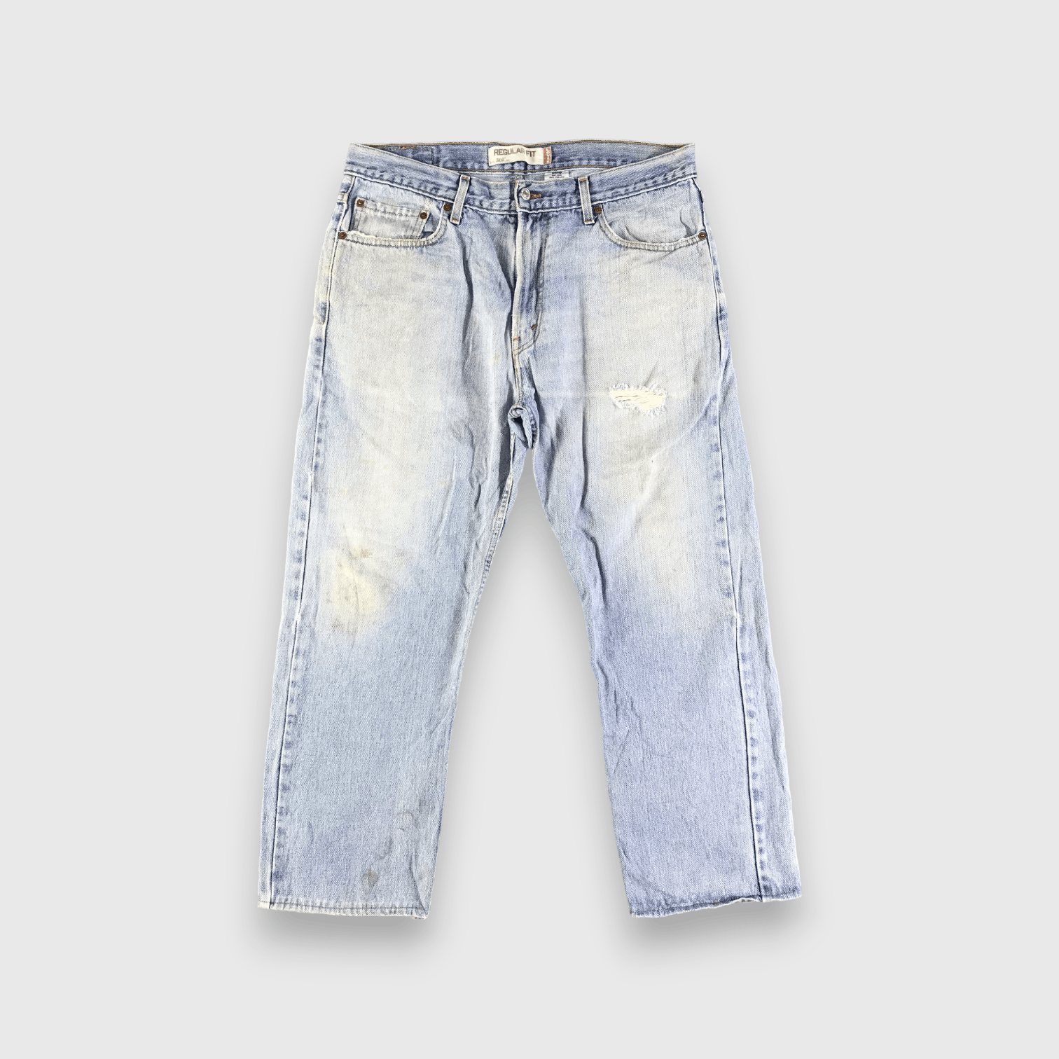 Levi's Vintage Blue Wash Levis 505 Jeans-J3099 Size US 36 / EU 52 - 1 Thumbnail