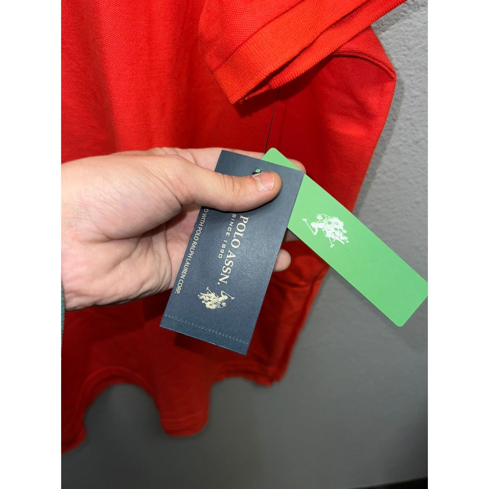 U.S. Polo Assn. US Polo Assn Red Polo Shirt Mens Performance Pique Polo 3XL Size US XXL / EU 58 / 5 - 5 Thumbnail