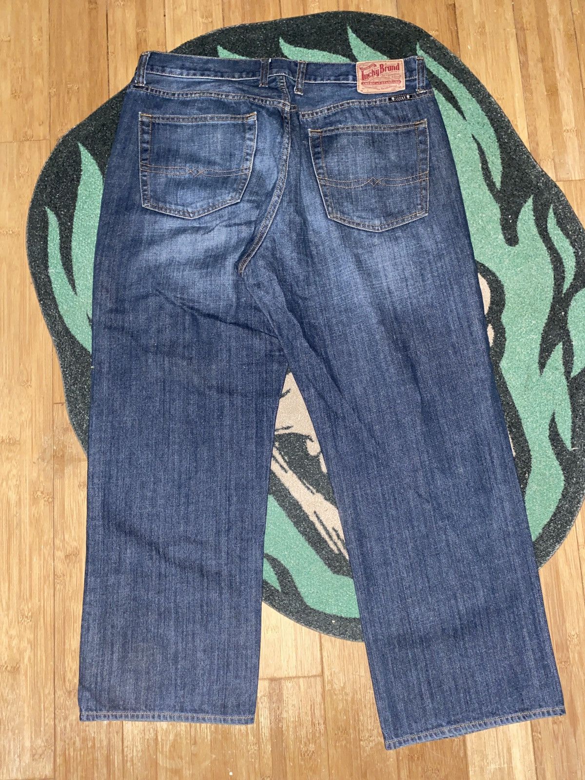 Vintage Vintage Y2K JNCO Style Lucky Brand Jeans Size US 36 / EU 52 - 1 Thumbnail