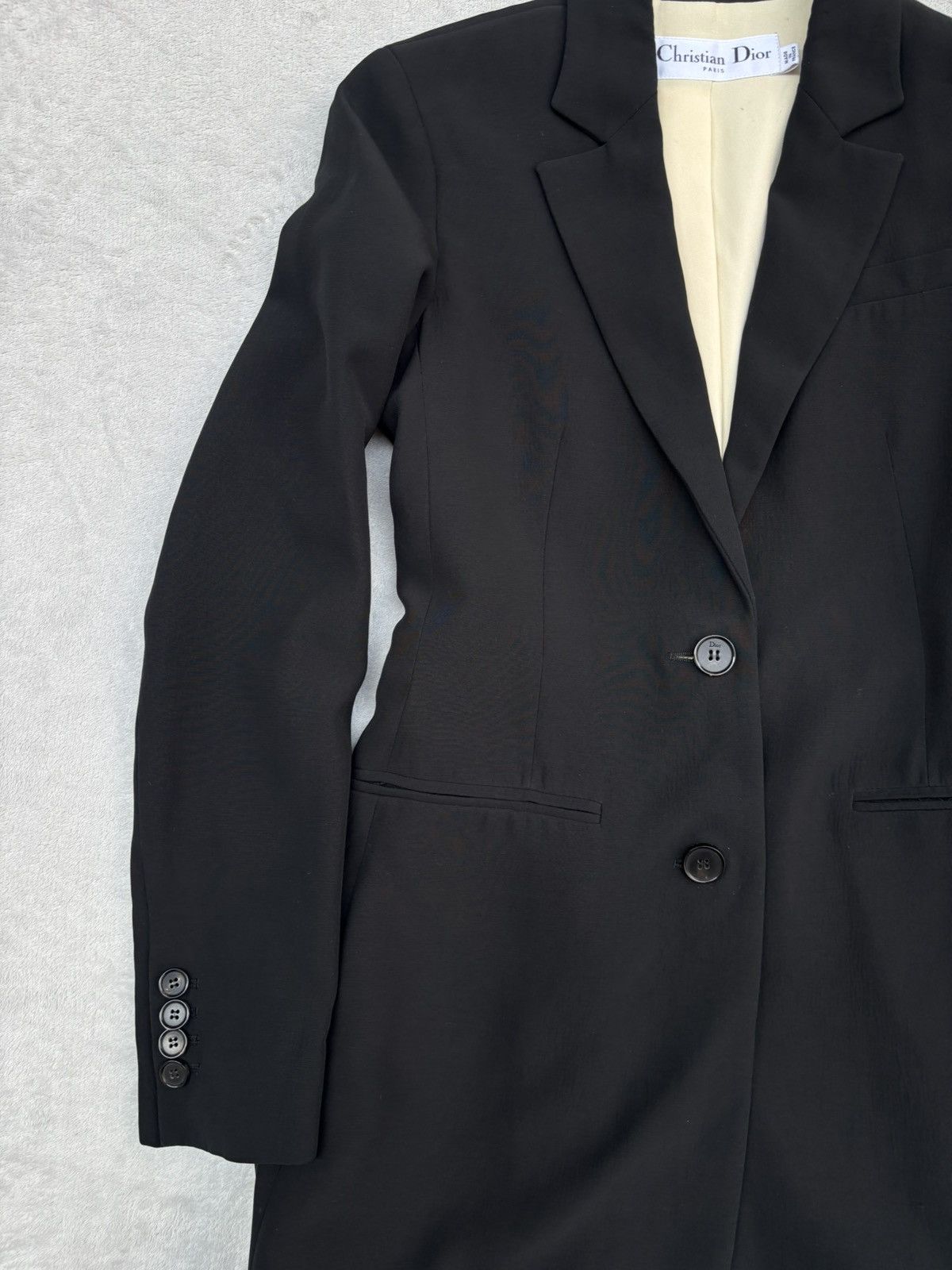 Dior F/W 2015 Dior Architectural Blazer Runway Coat Size S / US 4 / IT 40 - 9 Thumbnail