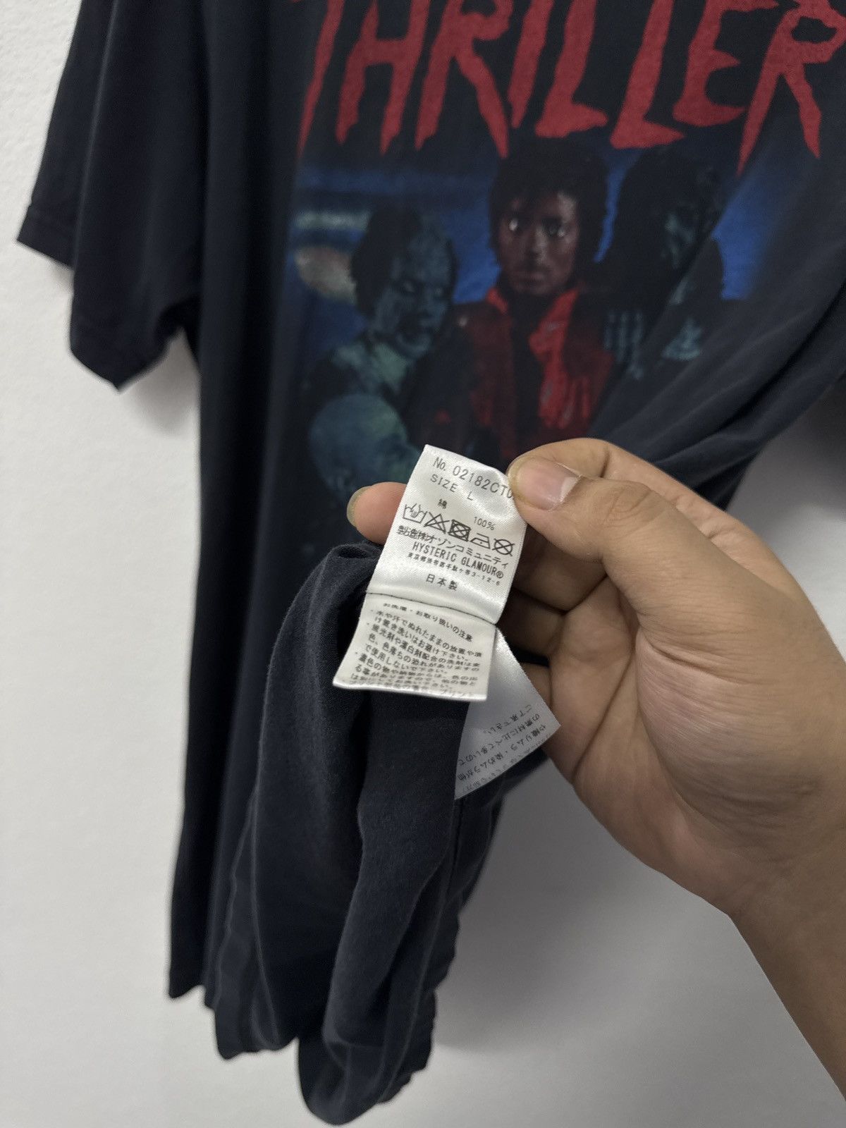 Hysteric Glamour Vintage Hysteric Glamour Michael Jackson Tee Size US L / EU 52-54 / 3 - 7 Thumbnail