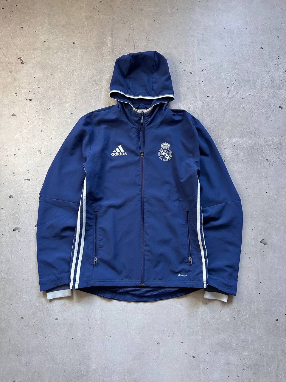 Adidas Adidas FC Real Madrid 2016 Football Team Training Jacket Size US S / EU 44-46 / 1 - 1 Thumbnail