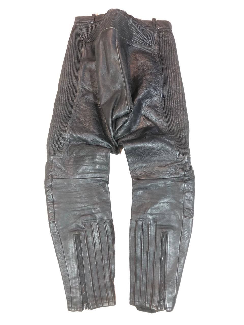 Genuine Leather Leder Motorcycle Leather Pants Vintage Size US 32 / EU 48 - 5 Thumbnail