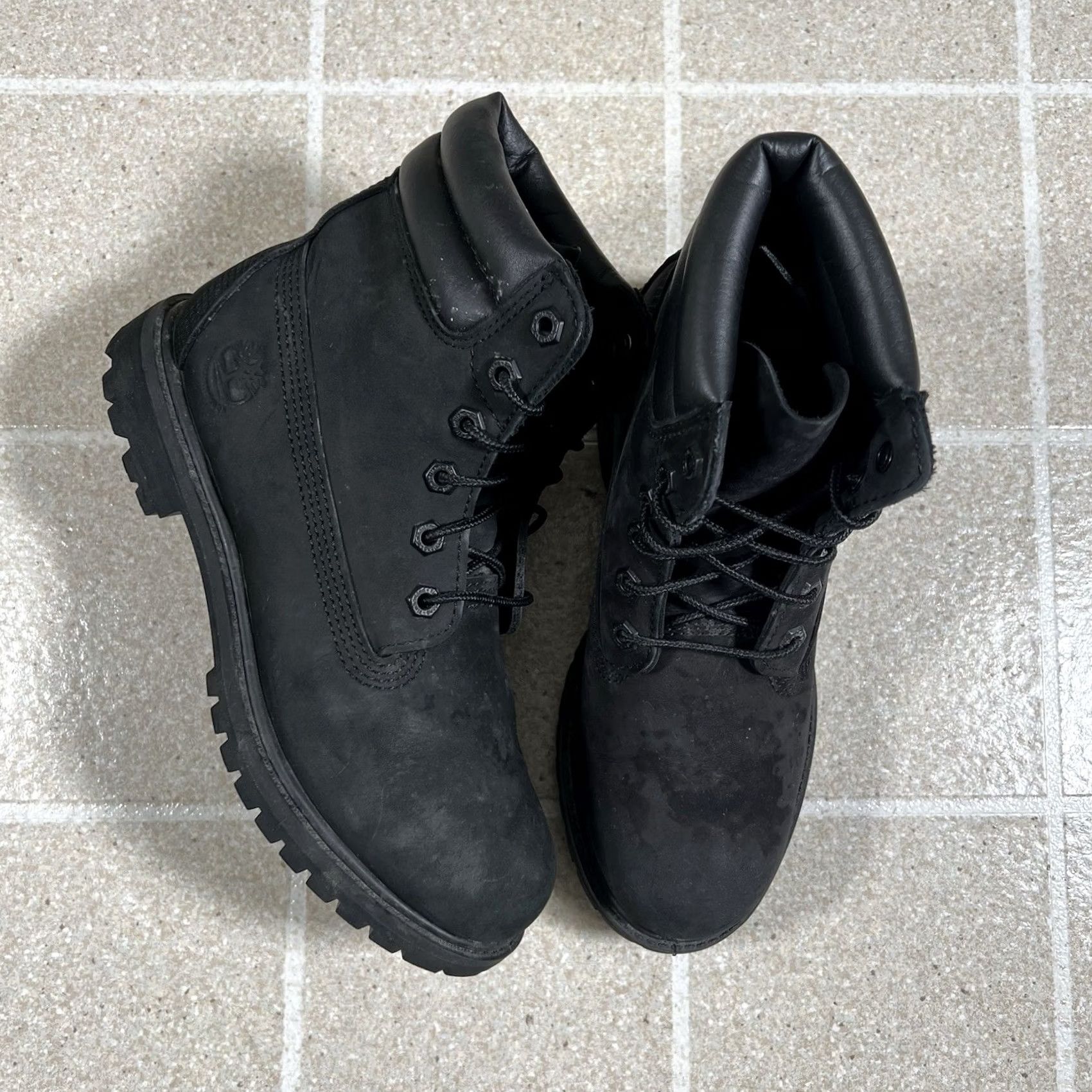 Timberland TIMBERLAND Boots Snow Boot Waterproof Nubuck Black 7 Women Size US 7 / IT 37 - 2 Thumbnail