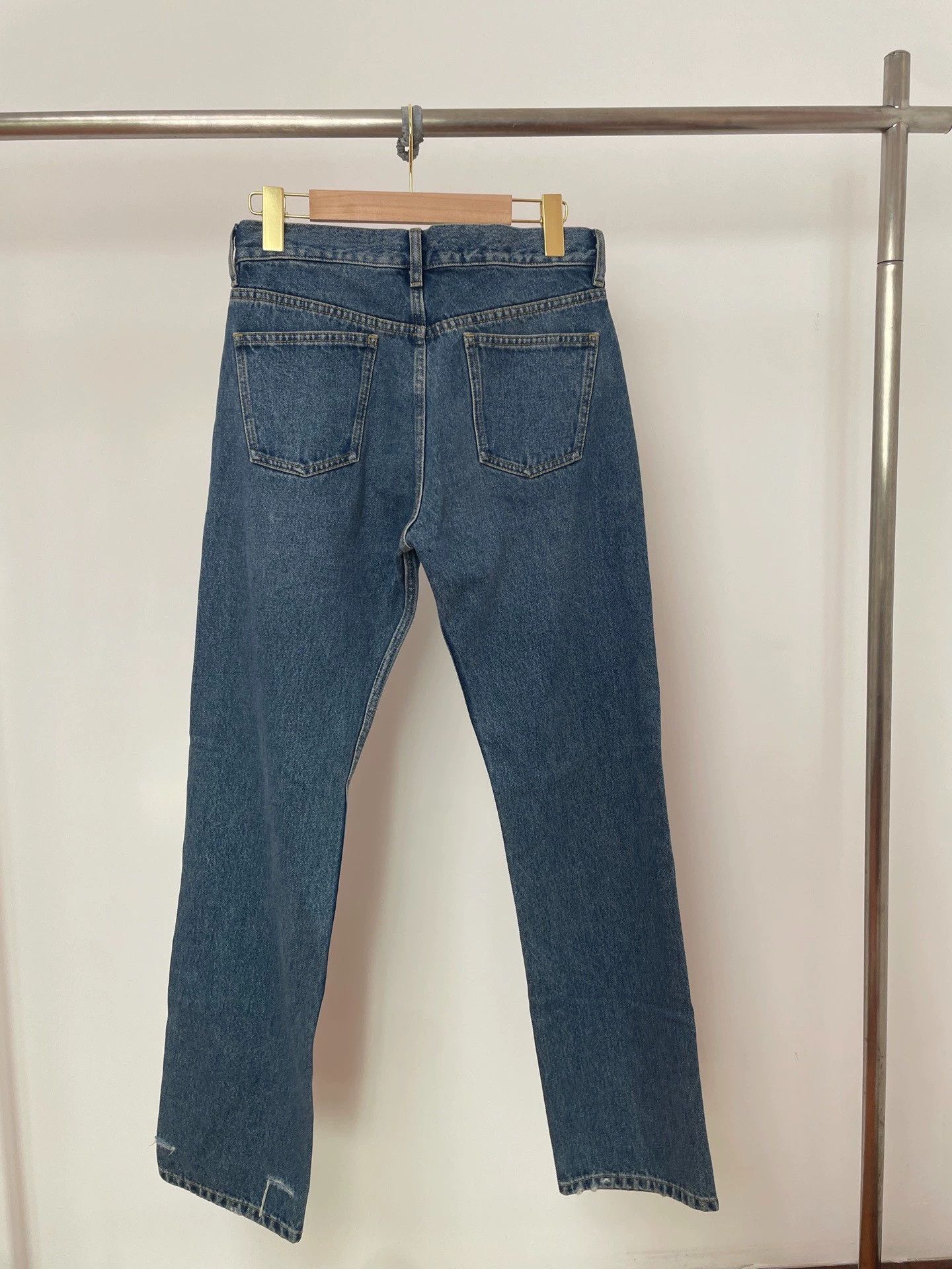 Balenciaga Balenciaga Straight Leg Jeans 30 New No Tags Size 30" / US 8 / IT 44 - 2 Thumbnail