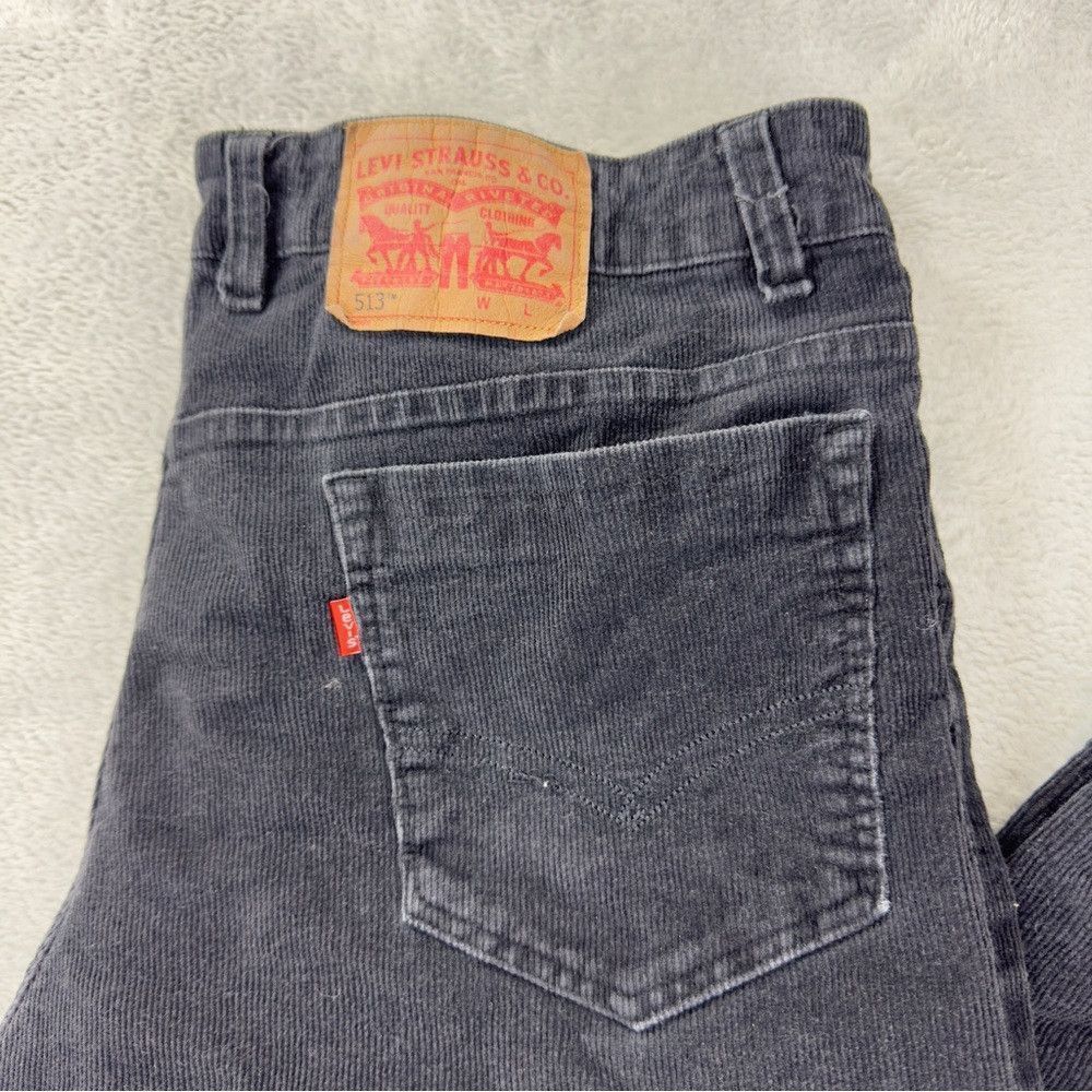Levi's Levi's 513 Corduroy Jeans Men's Size 36x26 Zipper Fly Flare Size US 36 / EU 52 - 3 Thumbnail