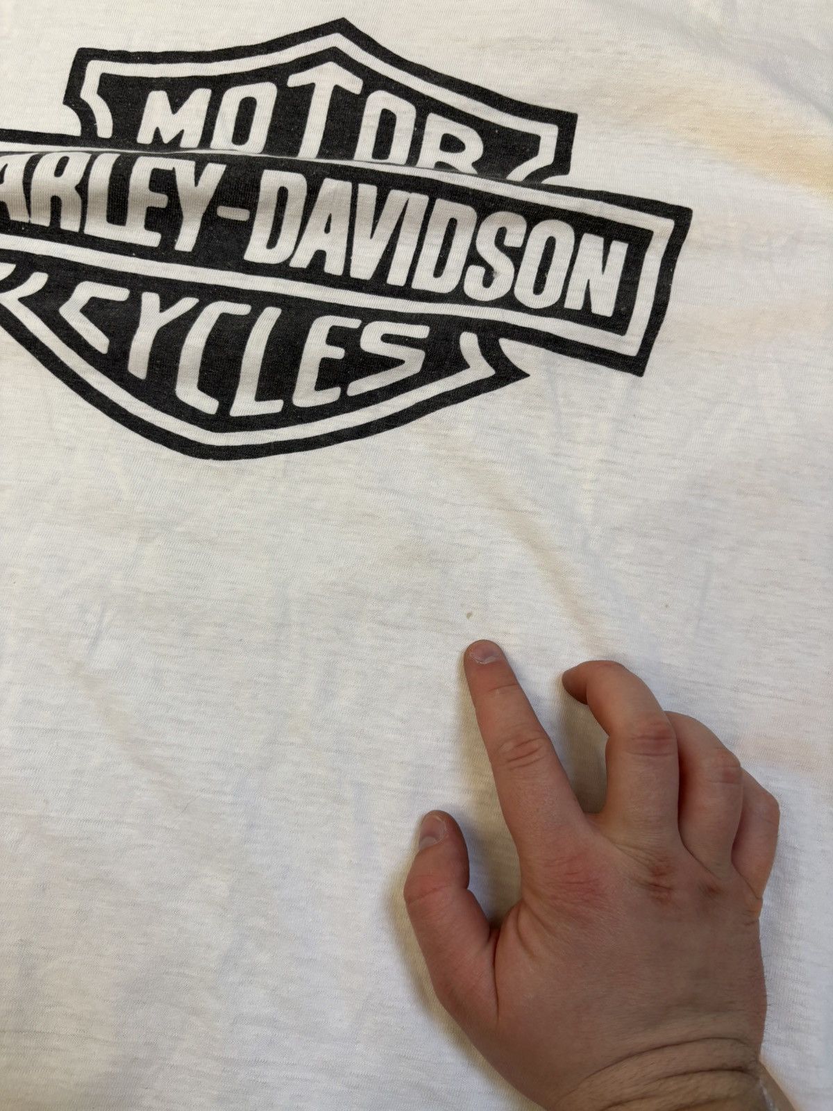 Harley Davidson 90’s HD tshirt XL-XXL size single Size US XXL / EU 58 / 5 - 7 Thumbnail