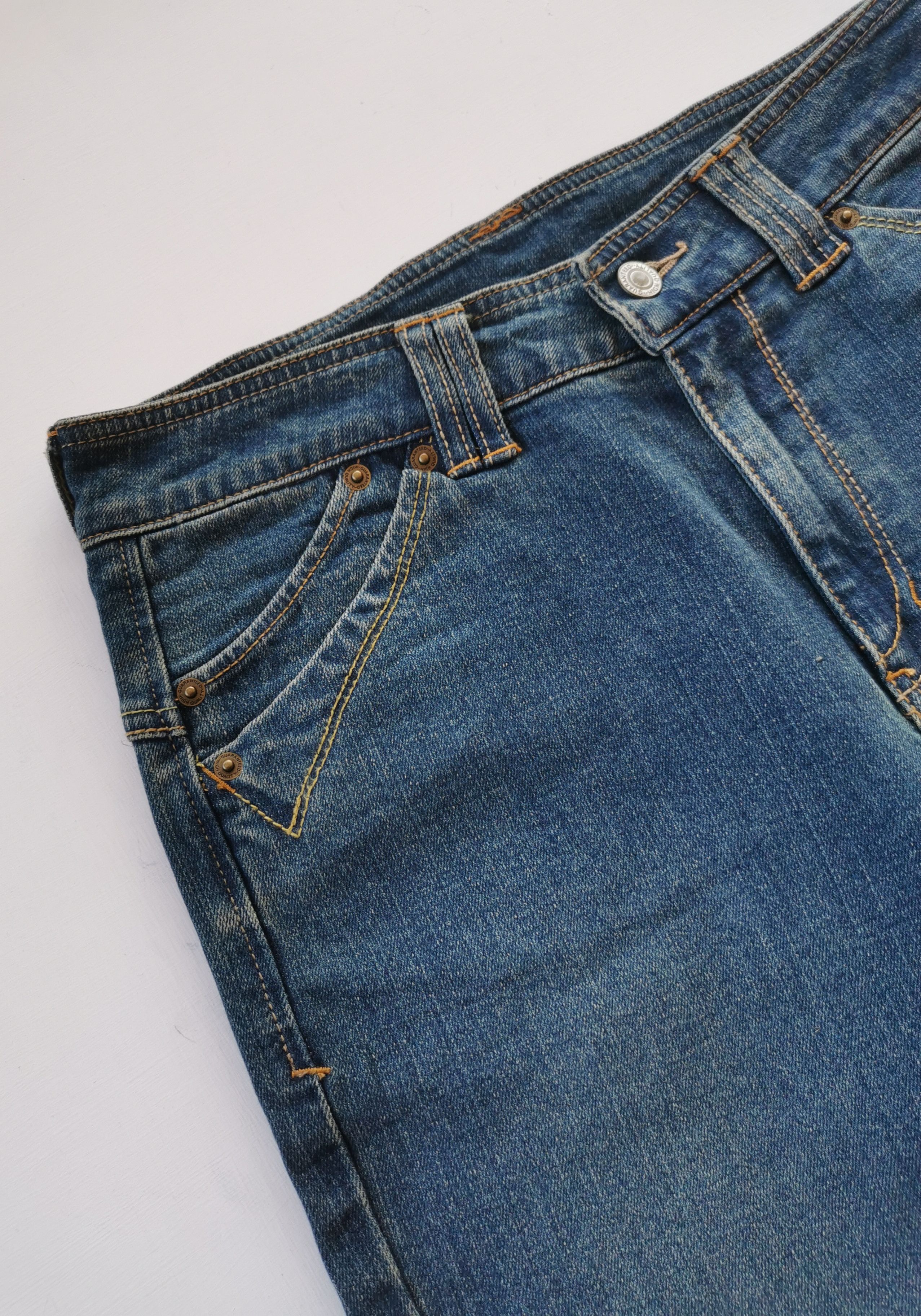 Beauty Beast Avantgarde Flared Denim Jeans Size 30 x 41.5 Size US 30 / EU 46 - 2 Thumbnail