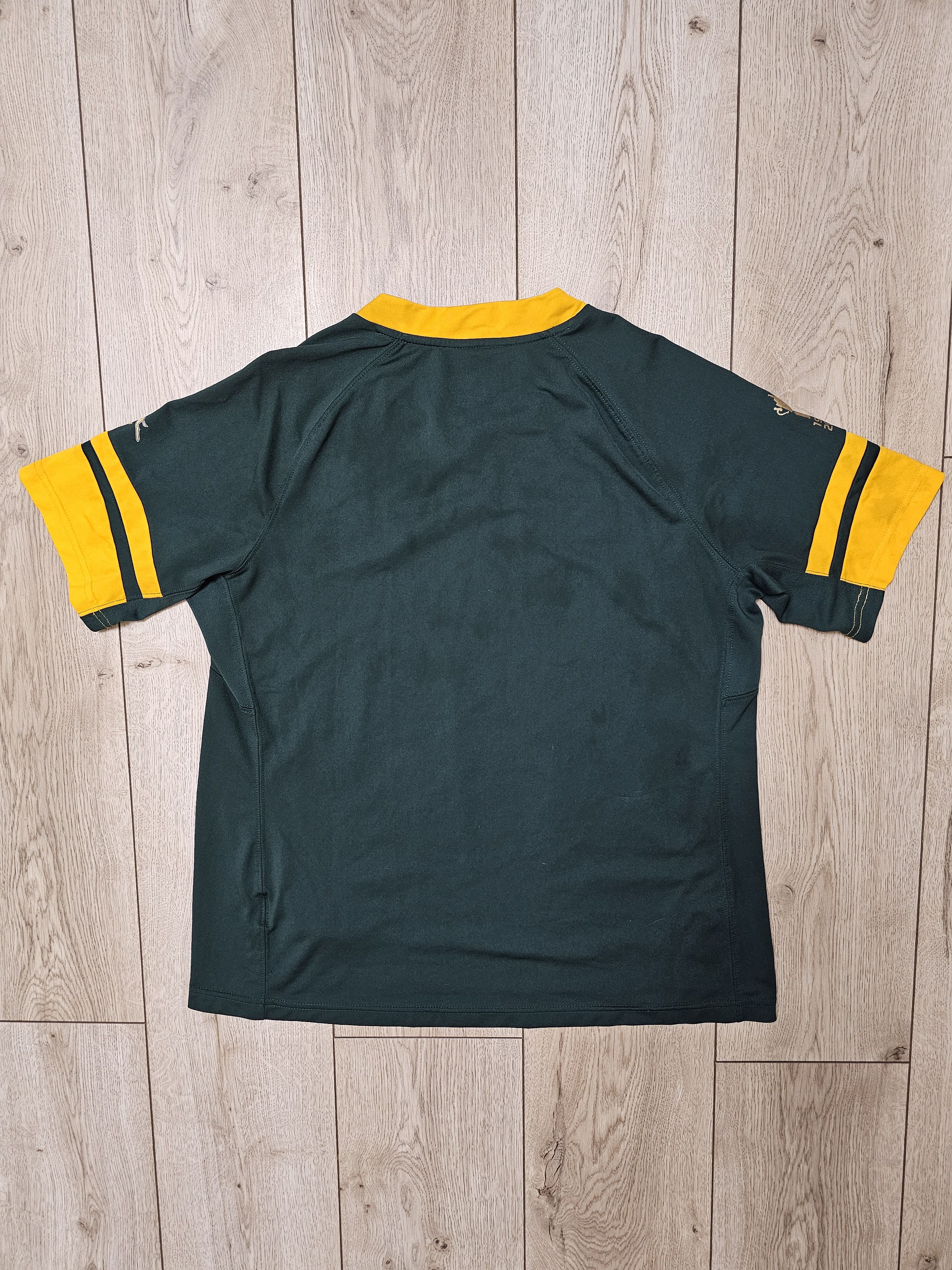 Asics SOUTH AFRICA RUGBY JERSEY 2015 WORLD CUP UNION RUGBY JERSEY Size US XL / EU 56 / 4 - 2 Thumbnail