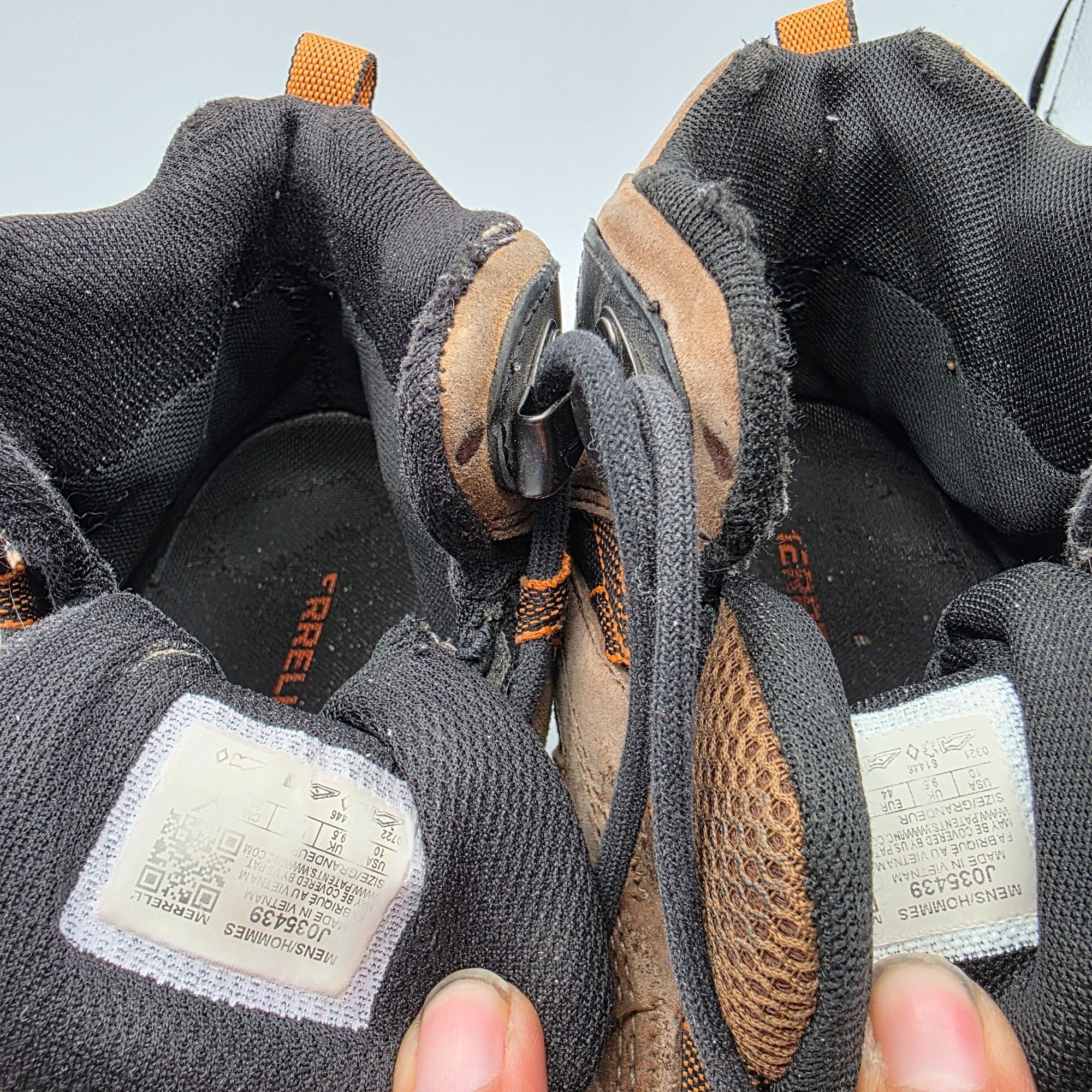 Merrell Merrell Reflex 4 Mens Size 10 Brown Mid Waterproof Hiking Bo Size US 10 / EU 43 - 5 Thumbnail