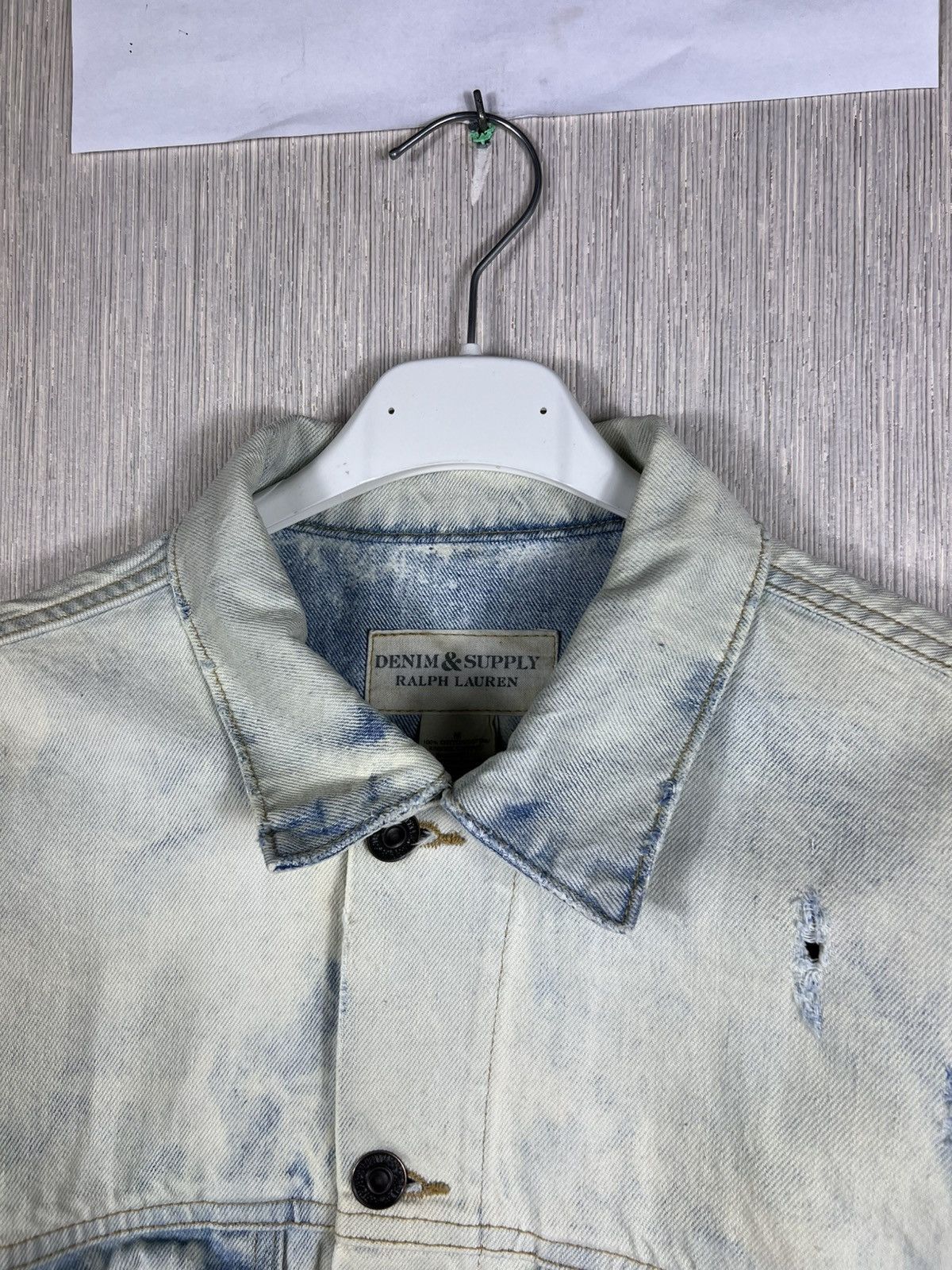 Denim & Supply Ralph Lauren Ralph Lauren denim & supply acid bleach skull denim jacket Size US M / EU 48-50 / 2 - 10 Thumbnail