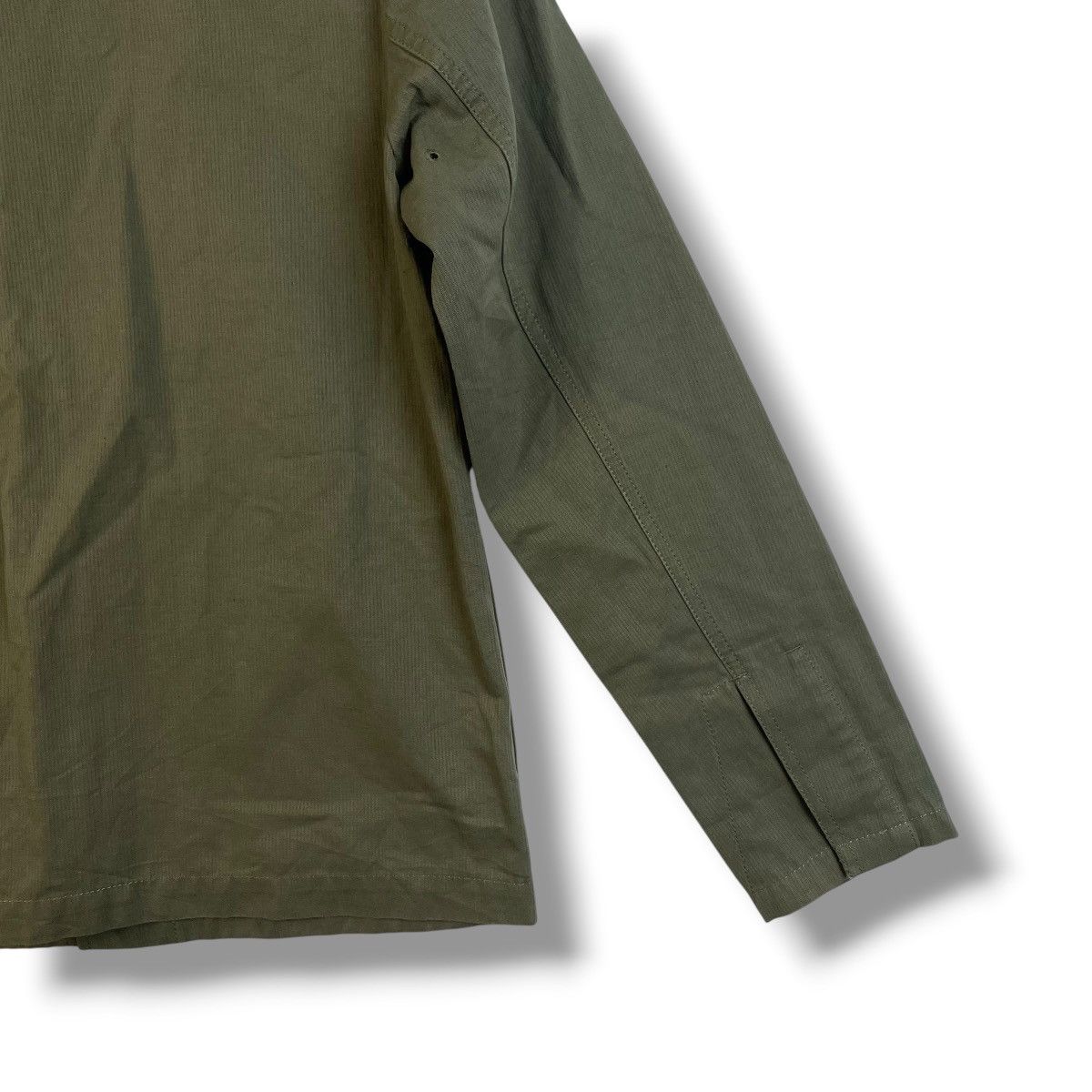 A.P.C. APC RUE MADAME PARIS HIDDEN BUTTON MILITARY JACKET Size US S / EU 44-46 / 1 - 11 Thumbnail