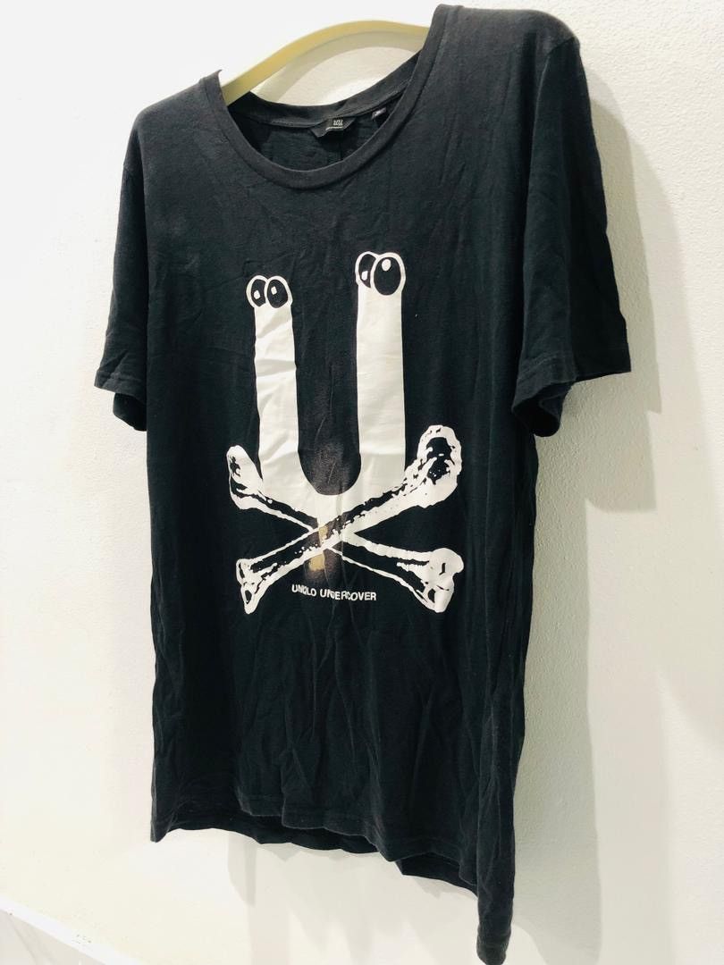 Undercover × Uniqlo UNIQLO X UNDERCOVER Black Tee Size US XL / EU 56 / 4 - 1 Thumbnail