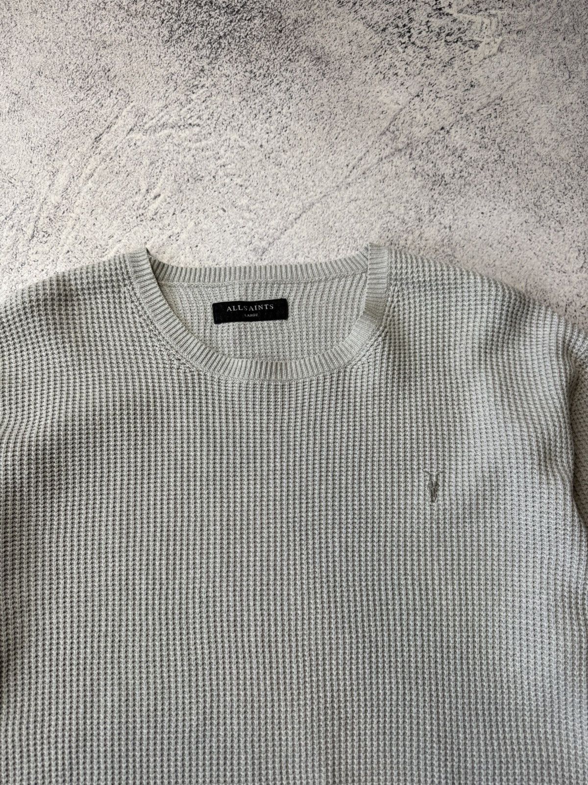 Other Vintage Allsaints Knitted Sweater Luxury Japanese Y2K Size US L / EU 52-54 / 3 - 12 Thumbnail