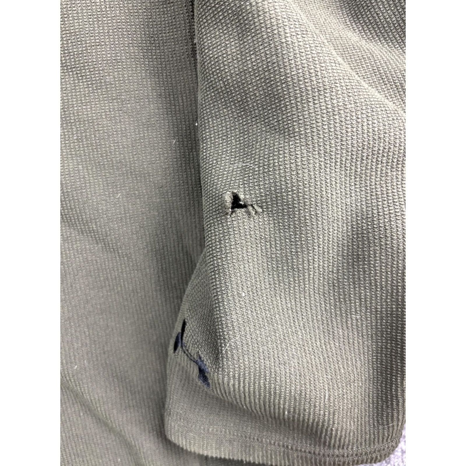 Under Armour Under Armour Pullover Mens 2XL Green 1/4 Zip Long Sleeve Fleece Shirt Top Size US XXL / EU 58 / 5 - 7 Thumbnail