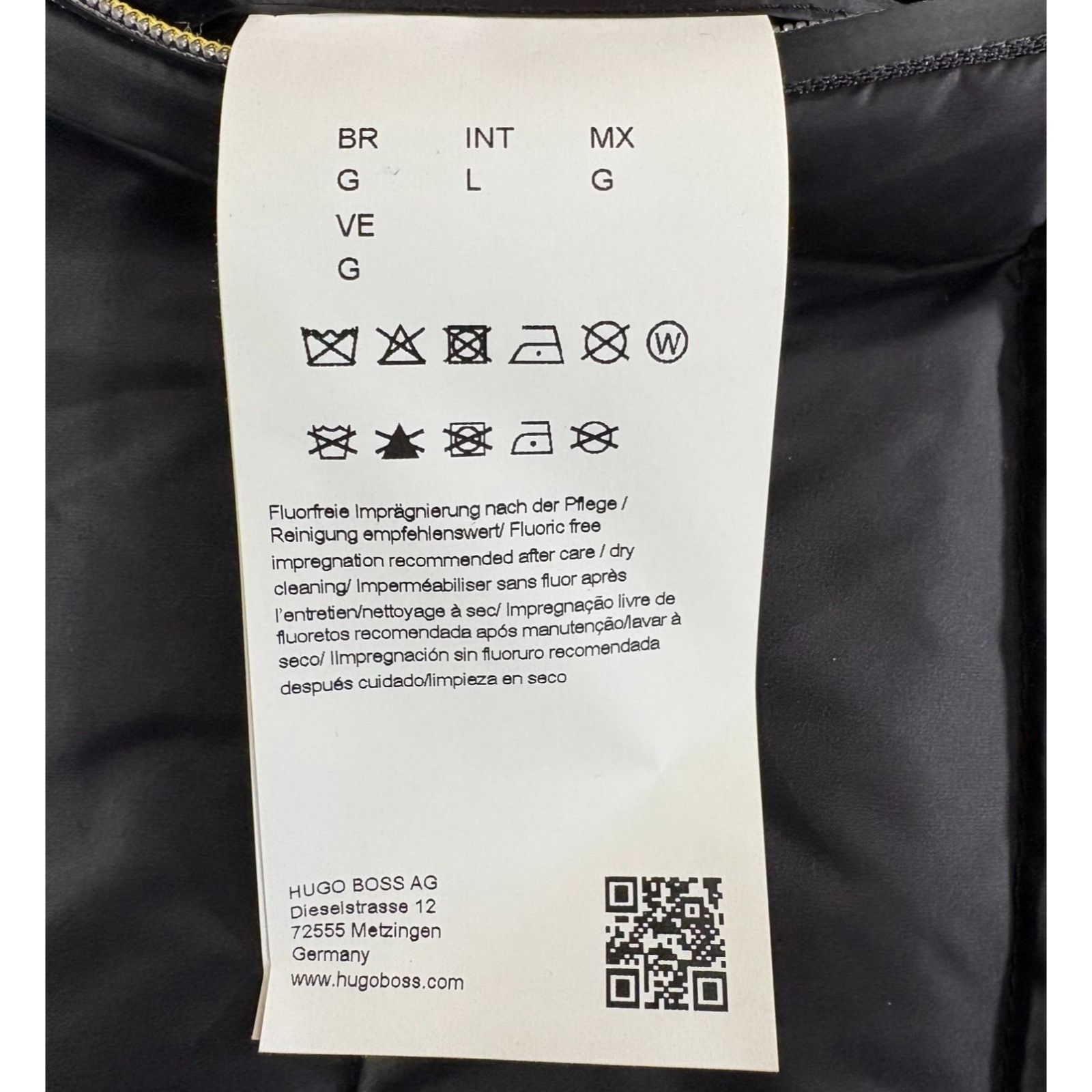 Hugo Boss Boss Hugo Boss Down Quilted V_Marson Gilet sz L color black Size US L / EU 52-54 / 3 - 12 Thumbnail