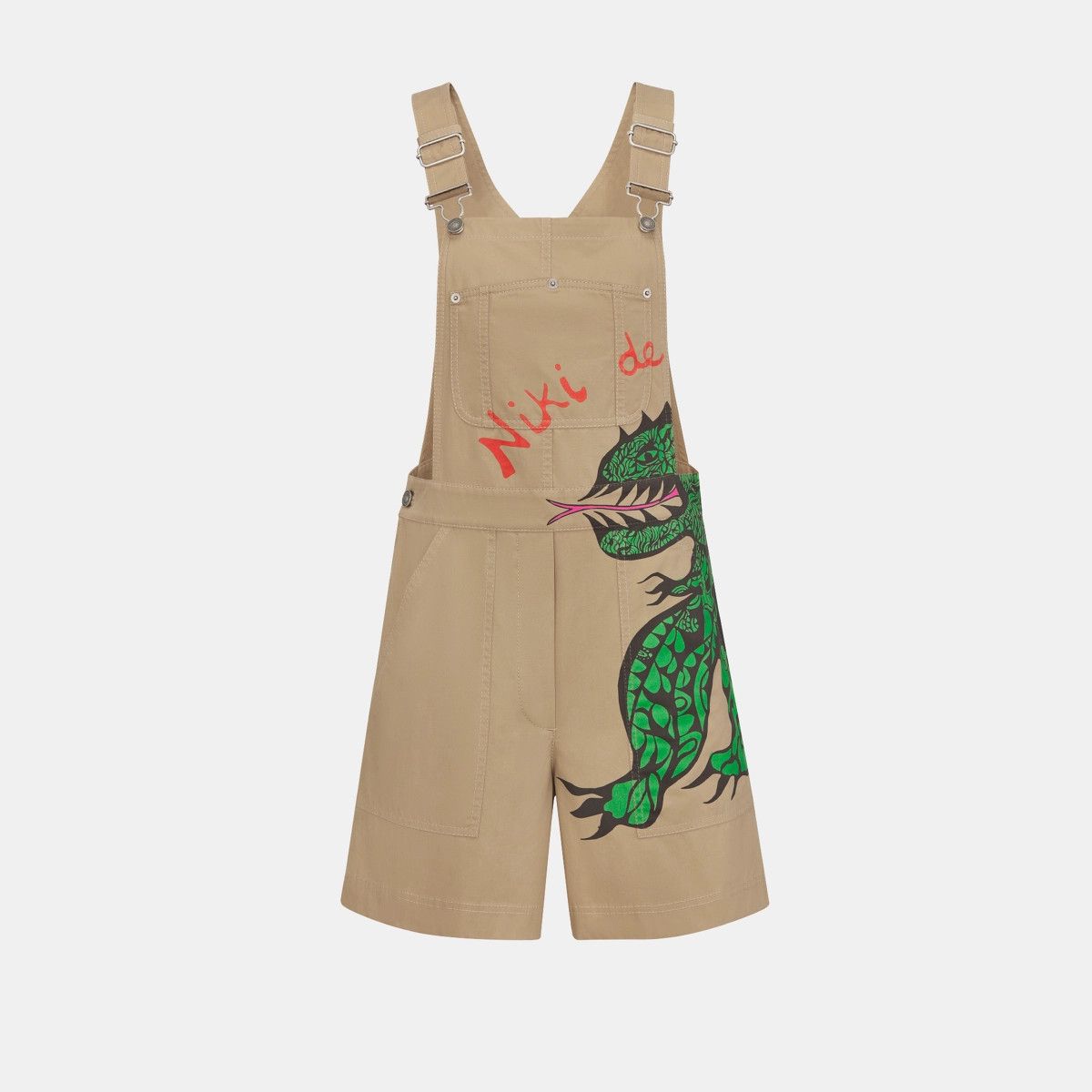 Dior o1bcso1str0225 Short Overalls in Beige Size M / US 6-8 / IT 42-44 - 1 Thumbnail