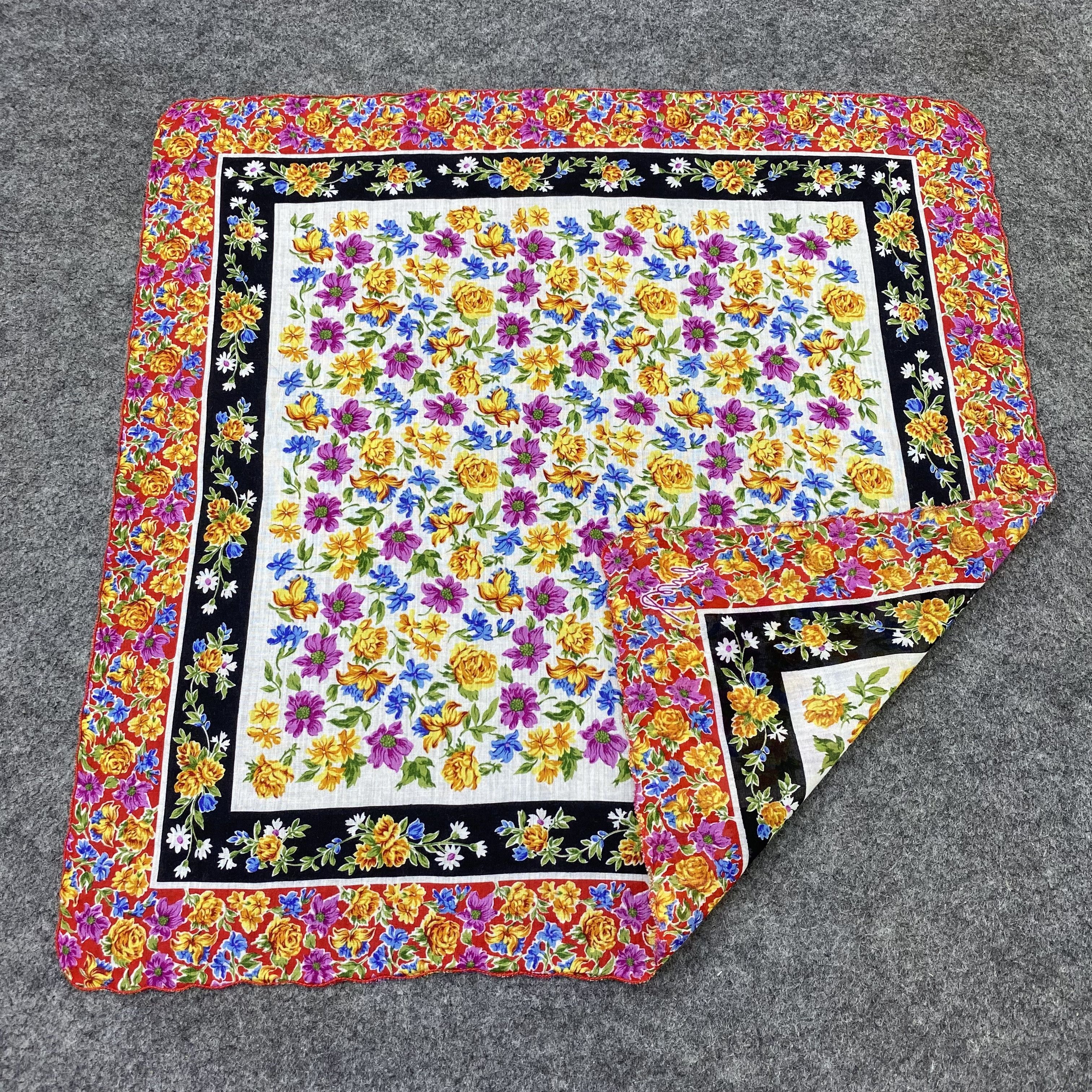 Kenzo Kenzo Handkerchief Neckerchief Bandana-B1854 Size ONE SIZE - 5 Thumbnail
