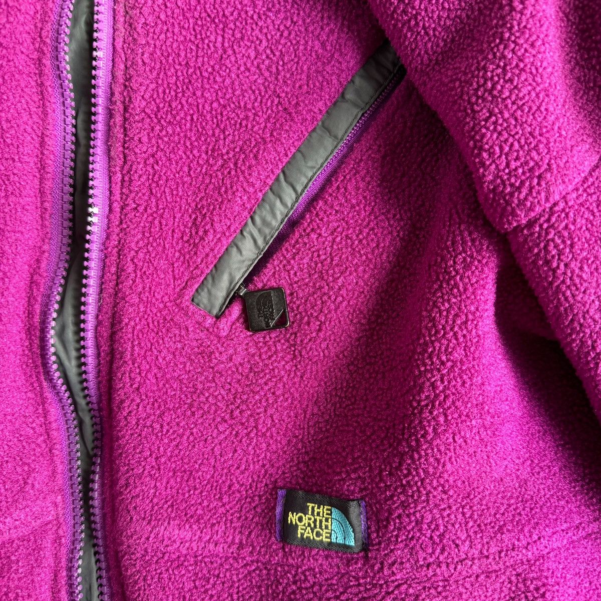 The North Face Vintage The North Face Reversible Nylon Fleece Jacket Anorak Size US XL / EU 56 / 4 - 5 Thumbnail