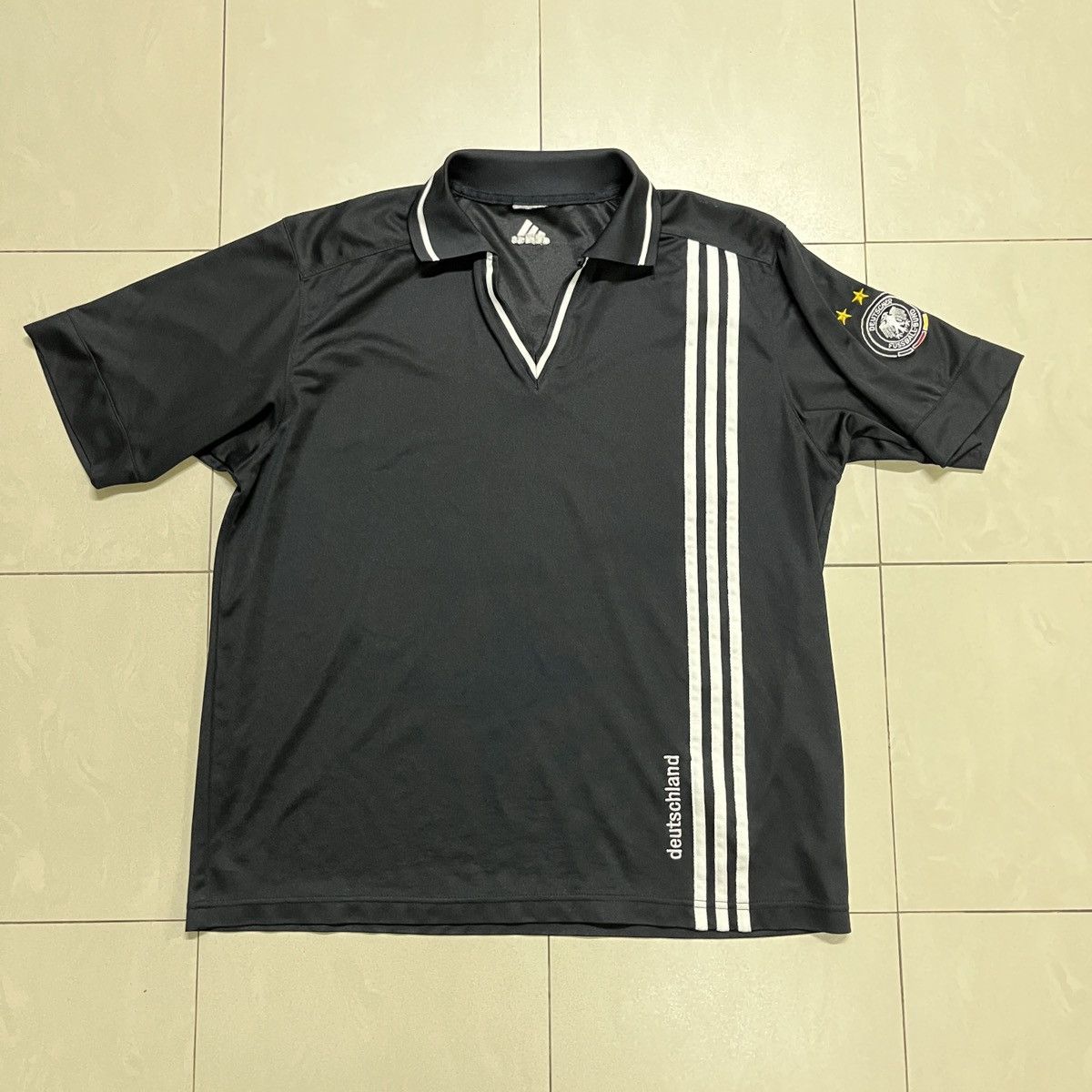 Adidas × Vintage Vintage Adidas Deutschland Germany Jersey Shirt Size US M / EU 48-50 / 2 - 3 Thumbnail