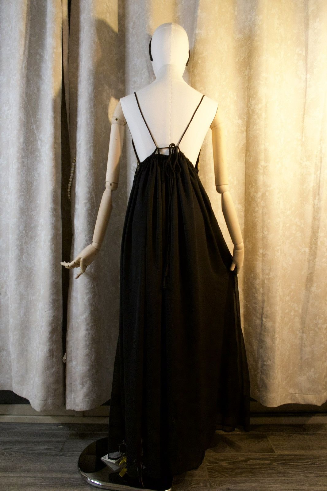 Other Midnight Ember Lace Maxi Dress Size L / US 10 / IT 46 - 9 Thumbnail