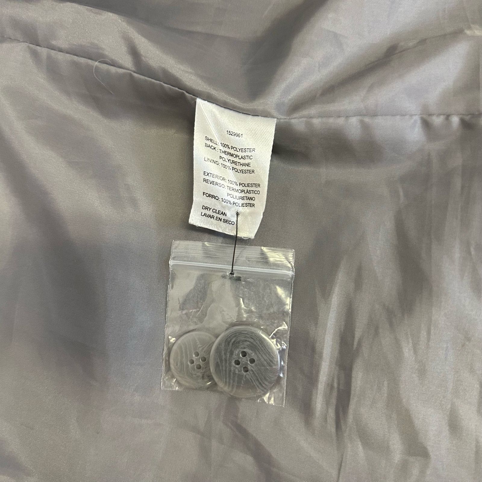 Andrew Marc Marc New York by Andrew Marc Women’s Gray Wool Coat Size M / US 6-8 / IT 42-44 - 2 Thumbnail