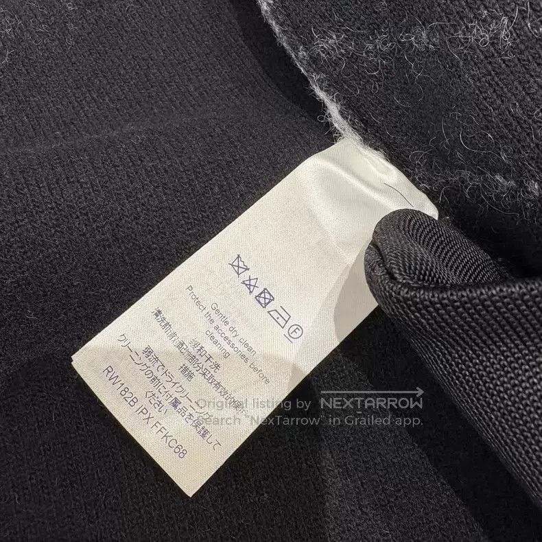 Louis Vuitton Louis Vuitton Black and grey patchwork gold button logo wo Size M / US 6-8 / IT 42-44 - 8 Thumbnail