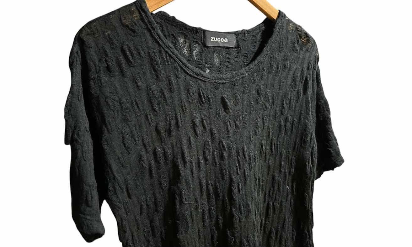 Issey Miyake 🔥Rare Vintage Zucca Issey Miyake Rayon Knit Shirt See Thru Size US M / EU 48-50 / 2 - 3 Thumbnail
