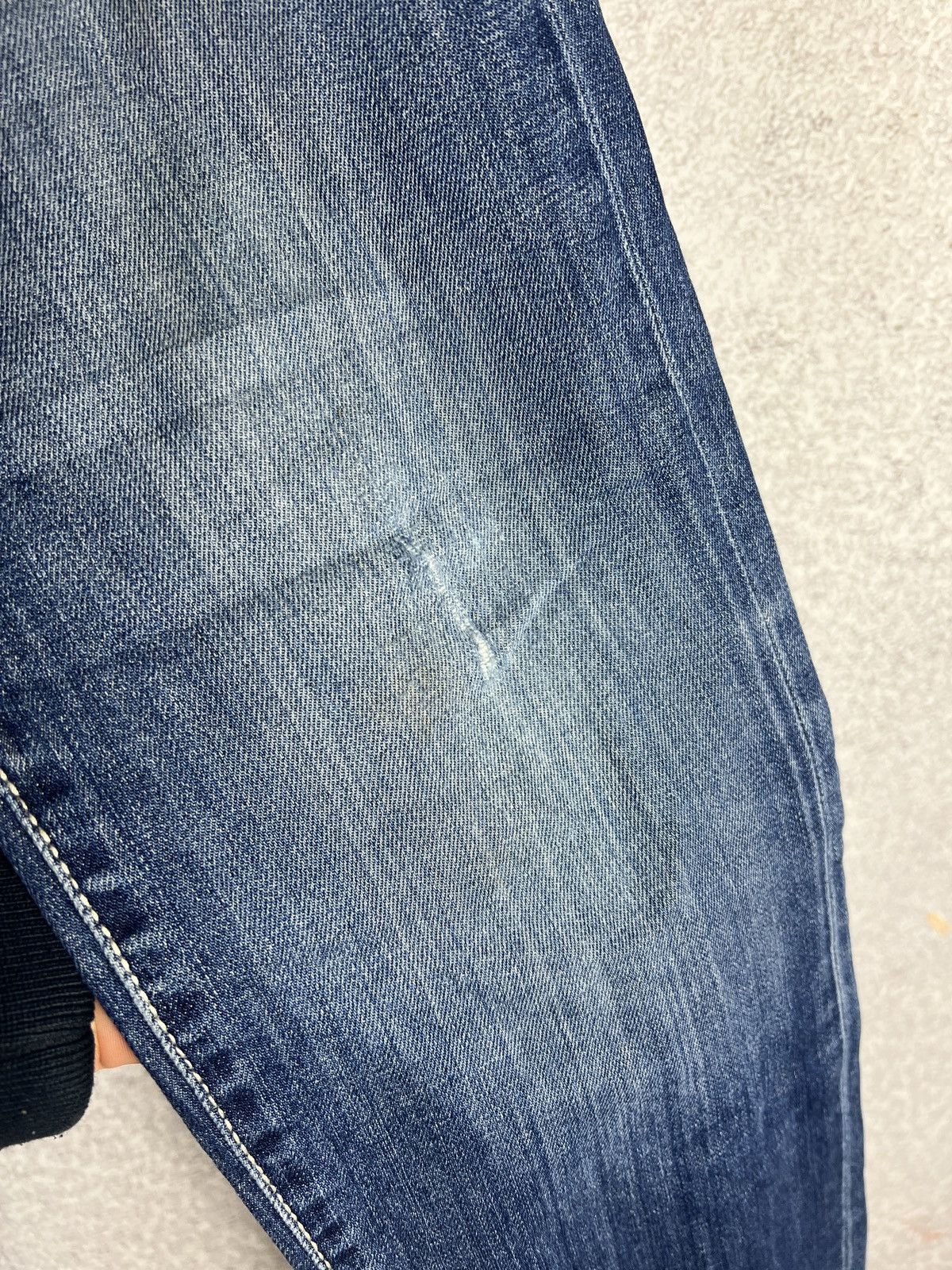 Hysteric Glamour SARTORIA TRAMAROSSA MENS LEONARDO MCMLXVII BLUE DENIM JEANS Size US 32 / EU 48 - 13 Thumbnail