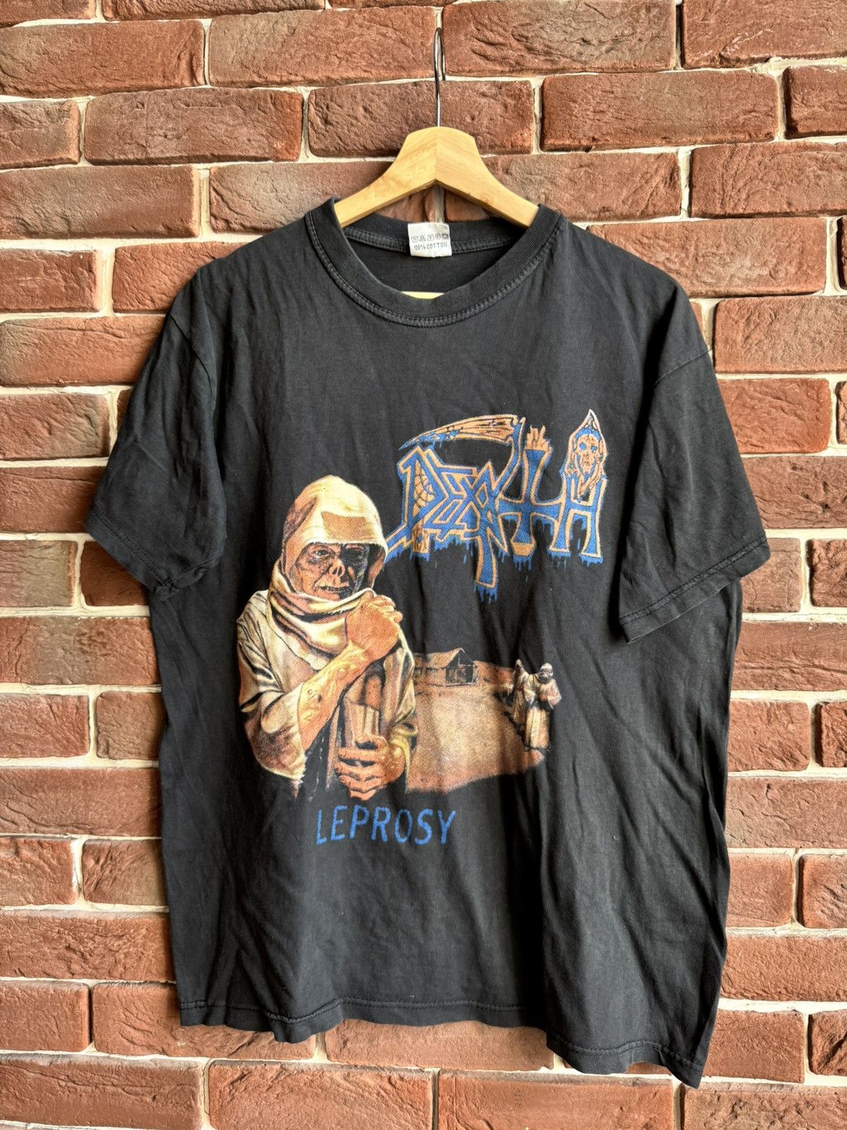 Band Tees Rare Vintage 90s Death - Leprosy Death Metal Band Tshirt L Size US L / EU 52-54 / 3 - 1 Thumbnail