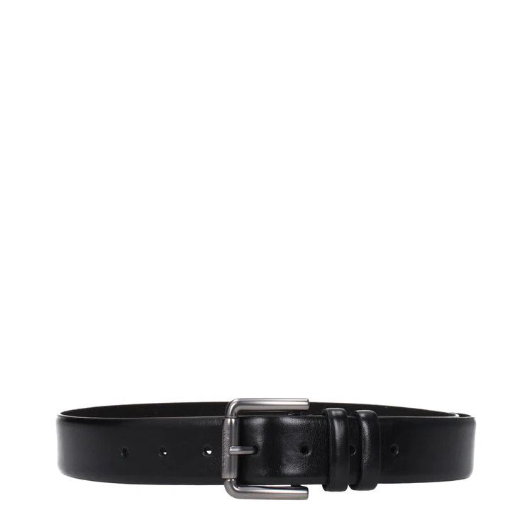 Max Mara ob1o1e1124 Size: 80 / Leather Belt in Black Size ONE SIZE - 1 Preview