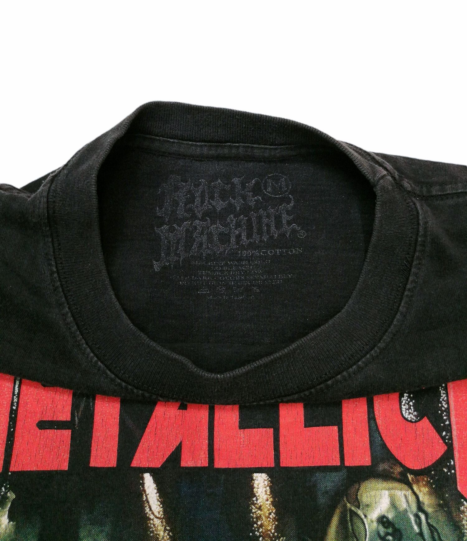 Band Tees × Metallica Rock Machine Metallica T-Shirt Rock Overprint Size US S / EU 44-46 / 1 - 3 Thumbnail
