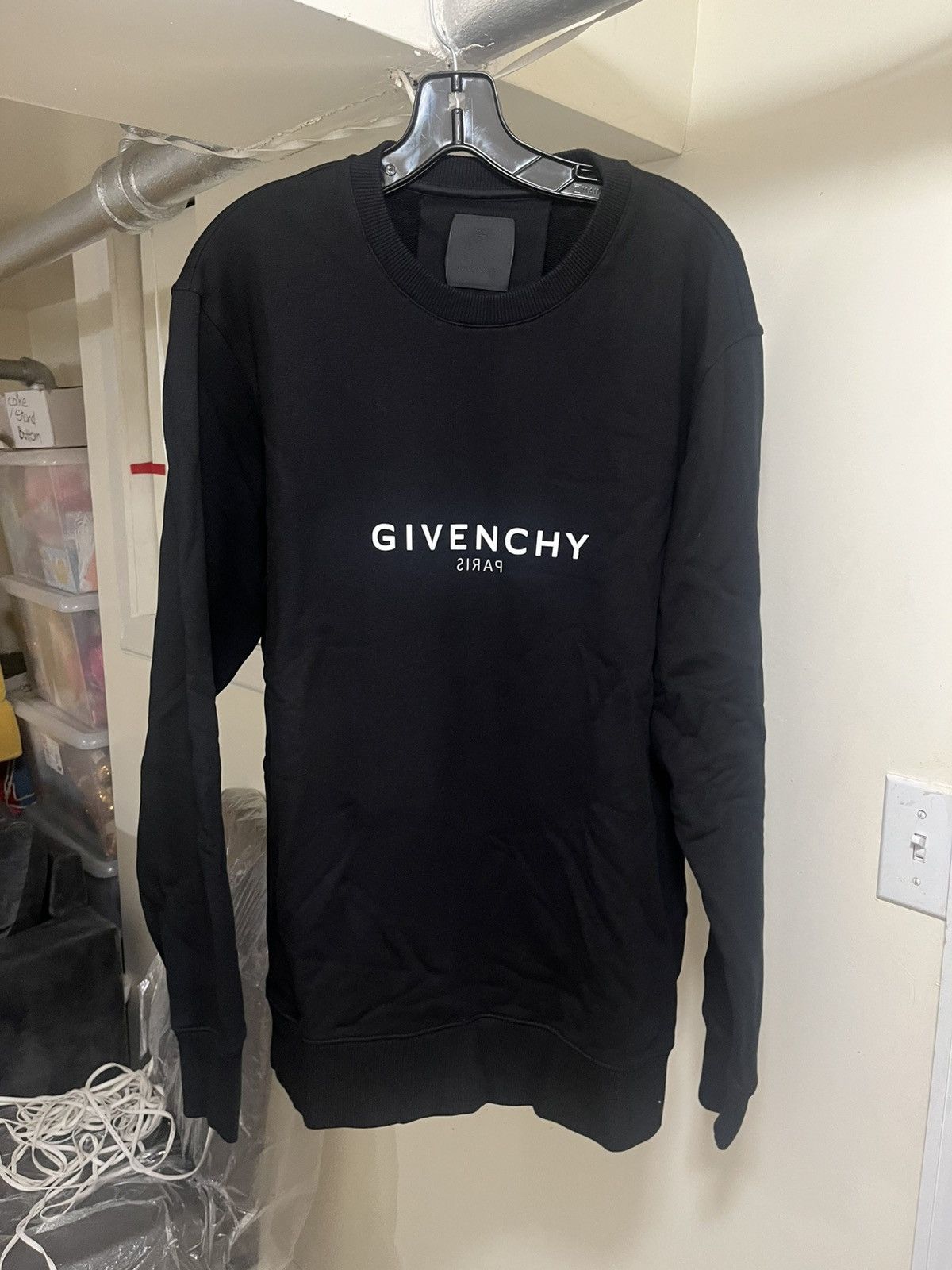 Givenchy Givenchy Sweatshirt Sz L Size US L / EU 52-54 / 3 - 2 Thumbnail