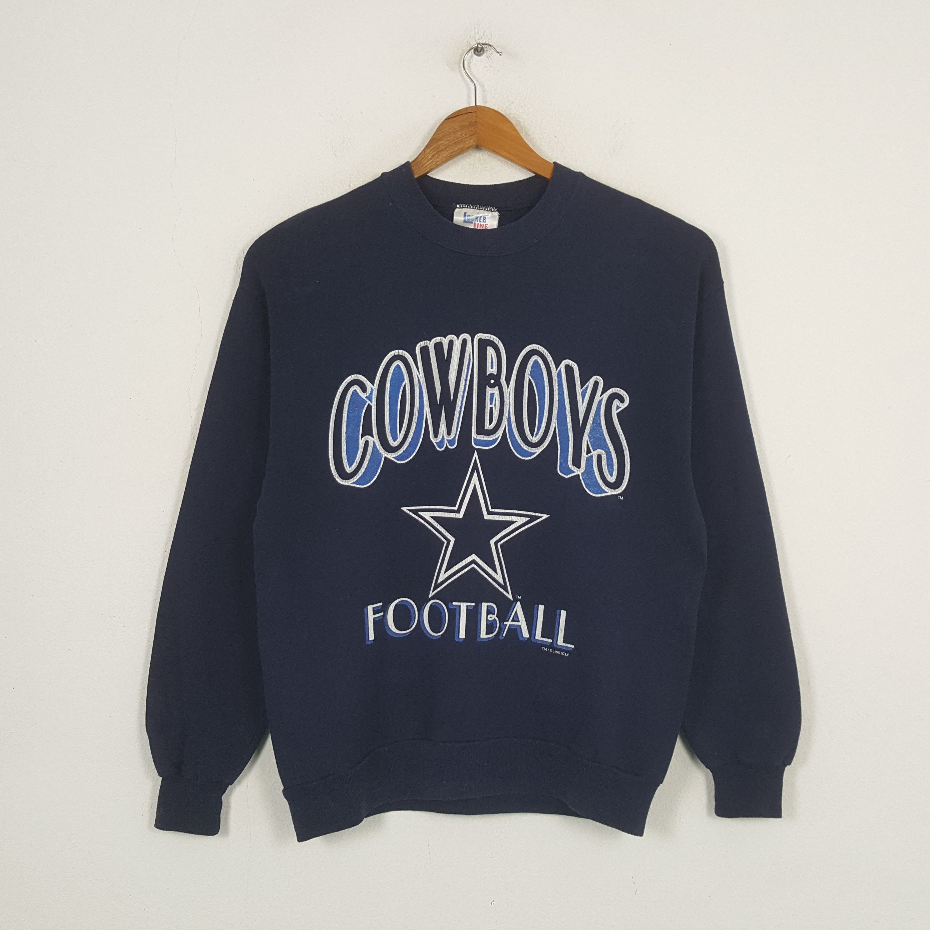 Nike × Vintage Vintage COWBOYS FOOTBALL NFL Team Sweatshirt C290N9 Size US M / EU 48-50 / 2 - 1 Thumbnail