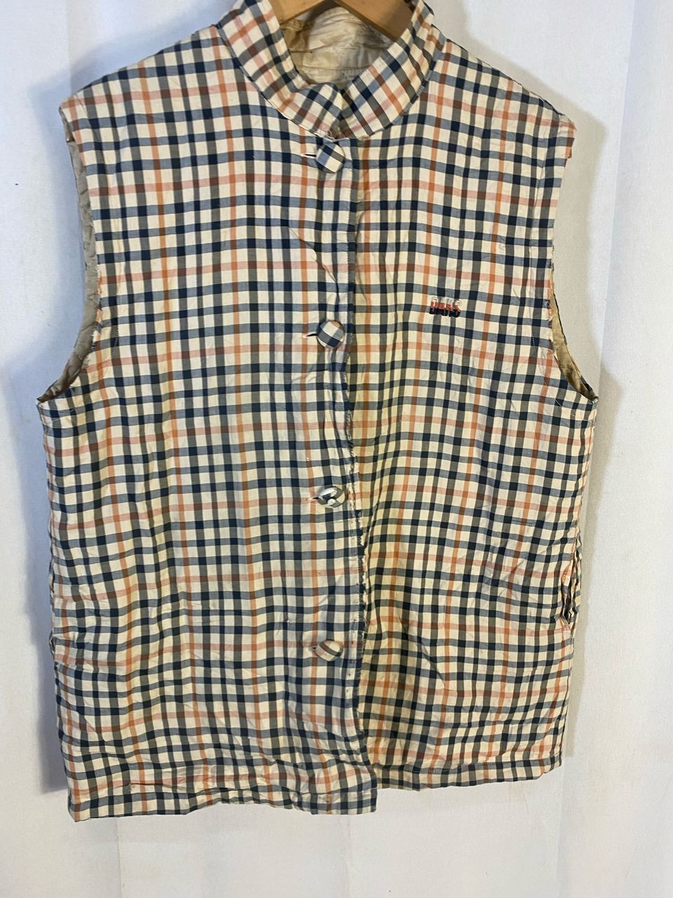 DAKS × Vintage Unisex🔥 vintage darks London button up vest Size L / US 10 / IT 46 - 2 Thumbnail