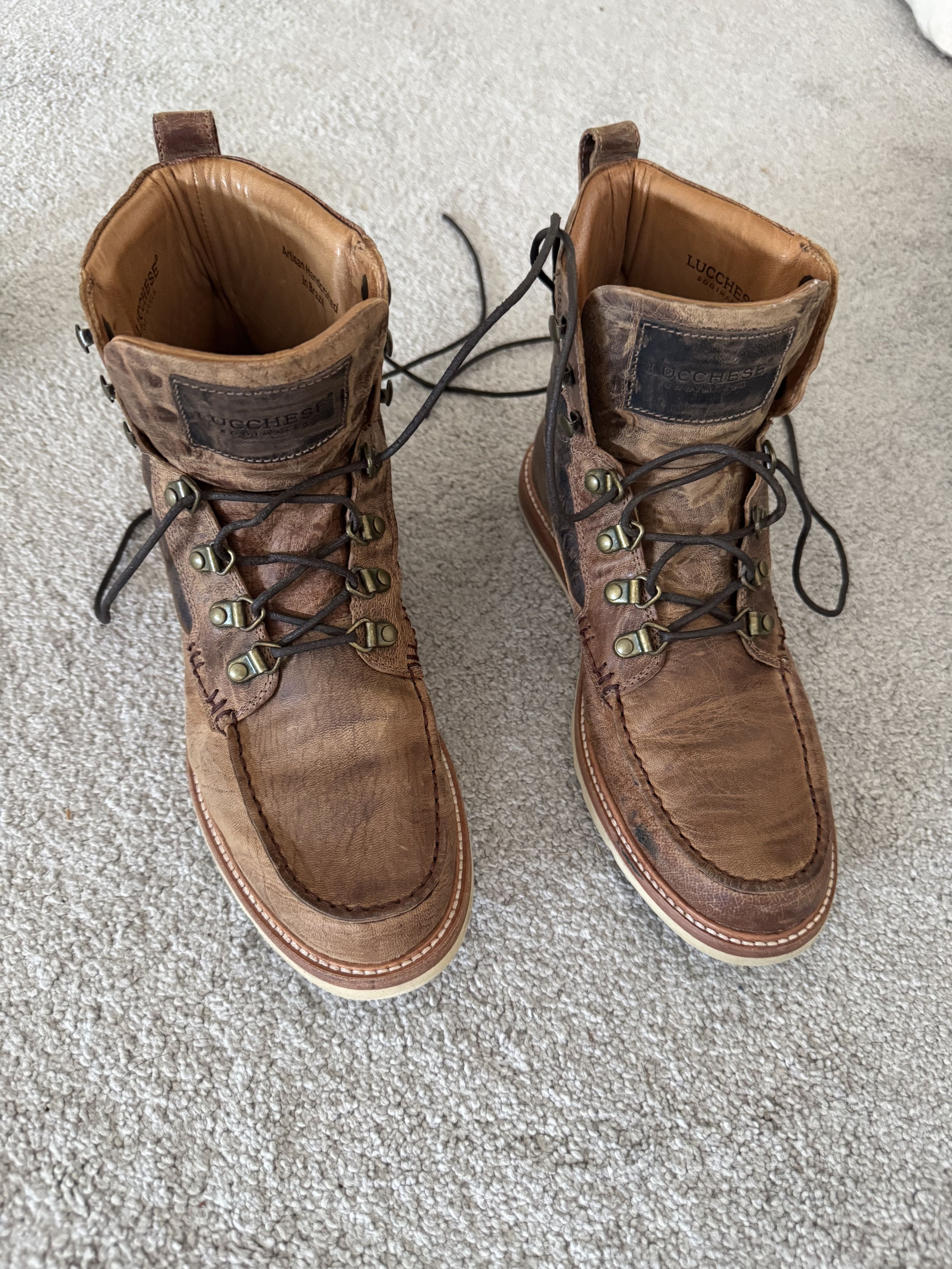 Lucchese Lucchese Lace Up Range Boots Size US 9.5 / EU 42-43 - 2 Thumbnail