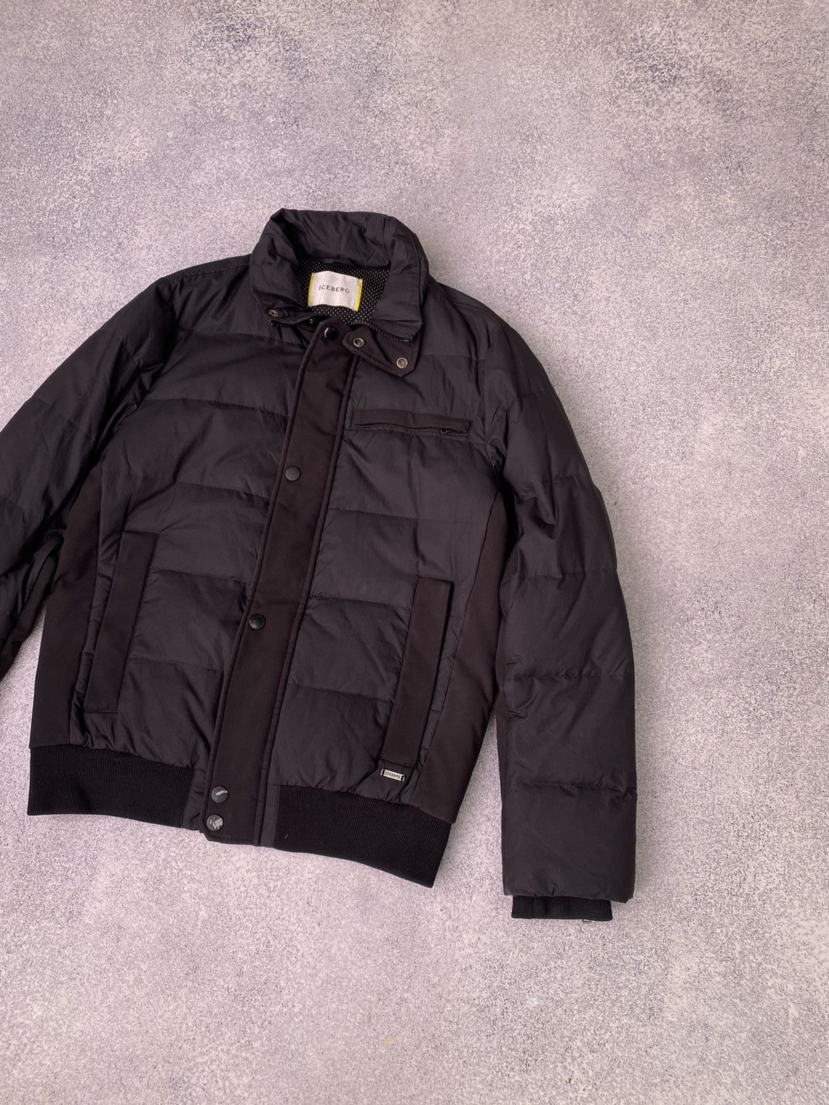 Iceberg × Vintage Vintage Iceberg Black Puffer Jacket Size US M / EU 48-50 / 2 - 3 Thumbnail
