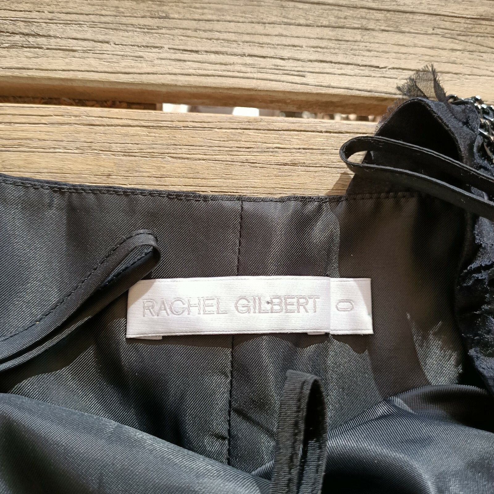 Designer × Rachel Gilbert Rachel Gilbert Silk One Shoulder Mini Dress Embellished Size XS / US 0-2 / IT 36-38 - 8 Thumbnail