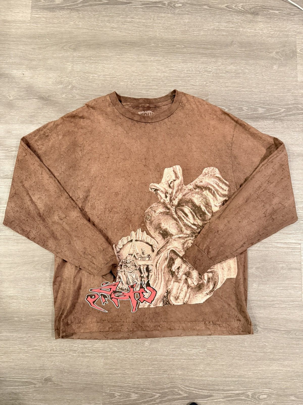 Cactus Plant Flea Market Circus Maximus Tour LS Tee in Brown Size US XL / EU 56 / 4 - 1 Thumbnail