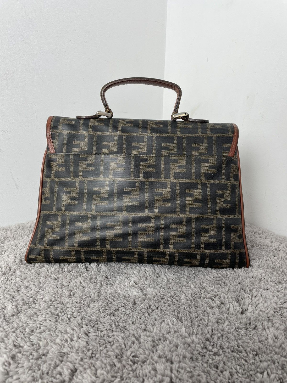 Fendi FENDI Bag FF 2 WAY Monogram With Crossbody Strap Size ONE SIZE - 9 Thumbnail
