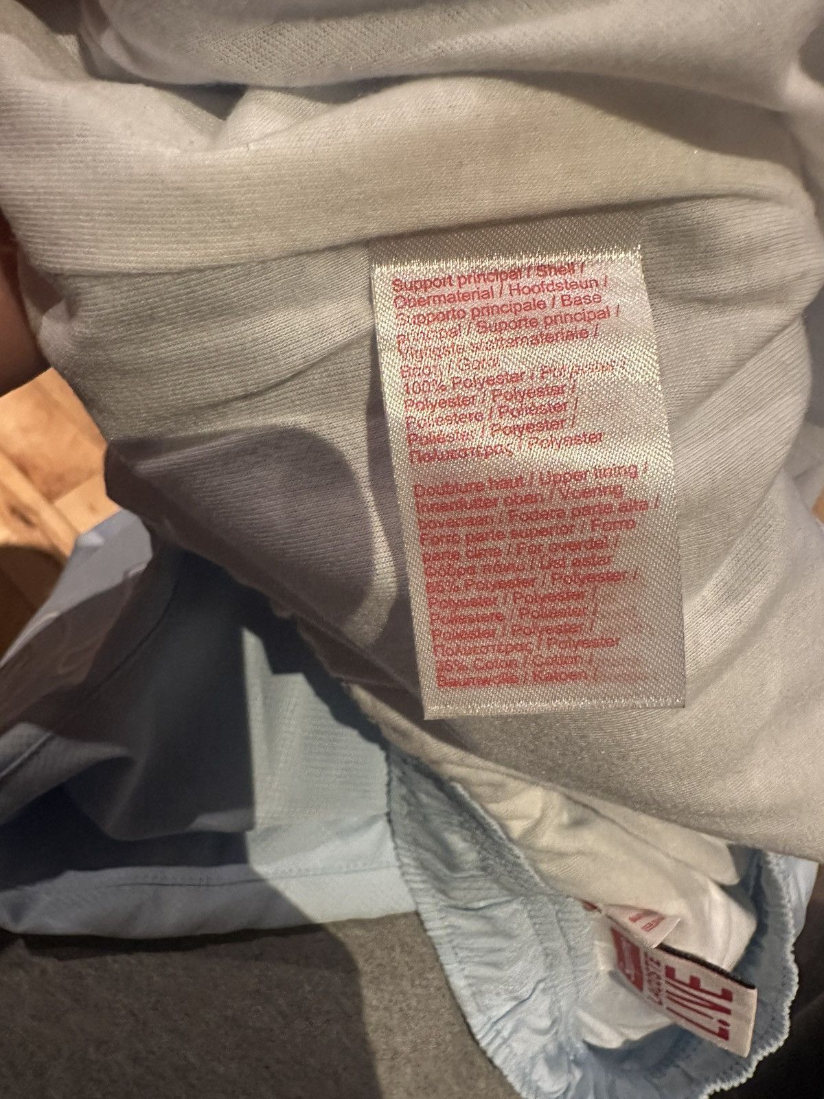 Lacoste × Supreme SS17 Light Blue Track Pants Outline Logo Medium Size US 32 / EU 48 - 9 Thumbnail