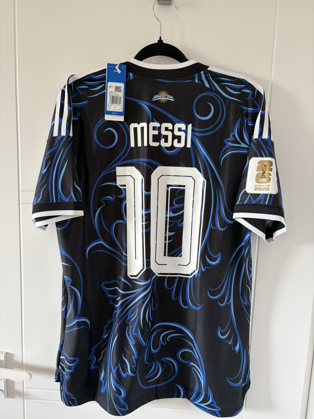 Adidas Argentina adidas 20206 away Messi Authentic Jersey Size US L / EU 52-54 / 3 - 1 Thumbnail