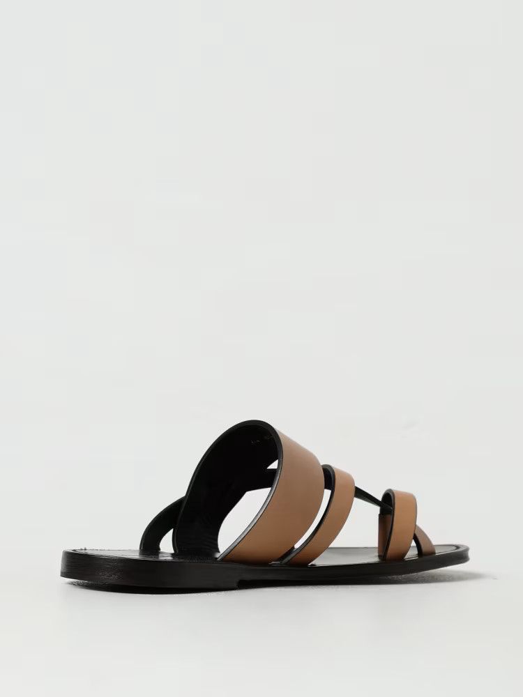 Saint Laurent Paris o1y0325 Leather Slippers in Brown Size US 11 / EU 44 - 2 Thumbnail