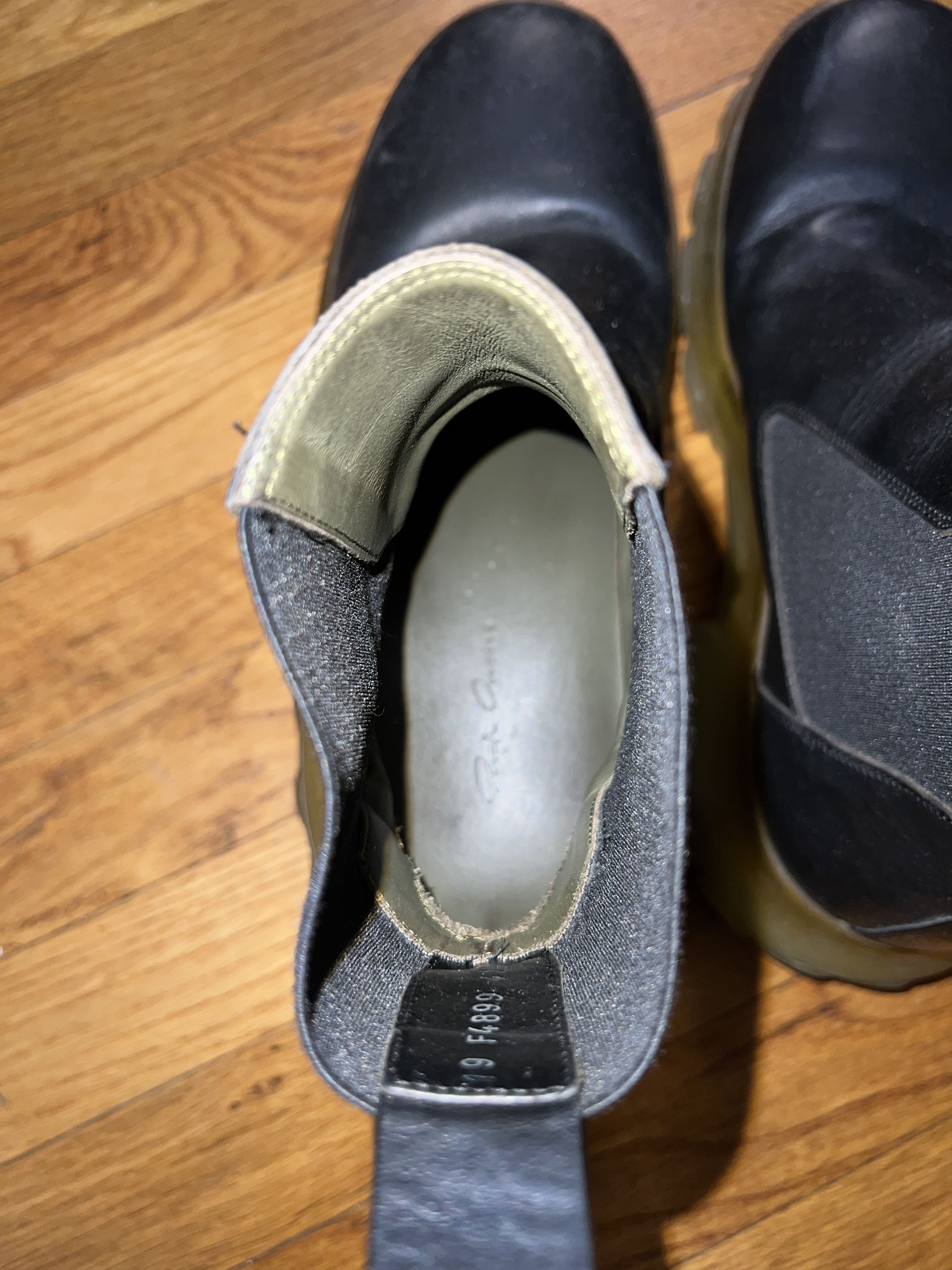 Rick Owens Tractor Bozo Beetle Boots Size US 8 / EU 41 - 8 Thumbnail