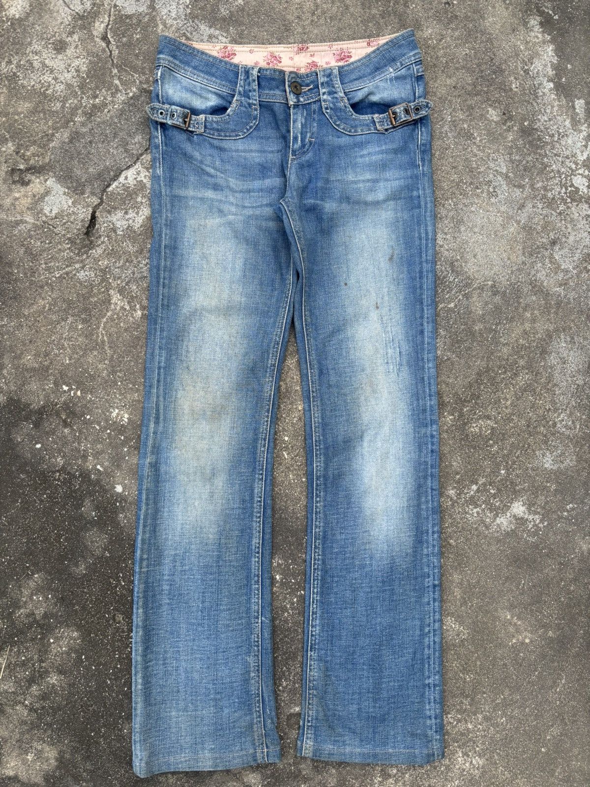 Dolce & Gabbana Vintage Dolce & Gabbana Cool Denim Devotees Belted Jeans Size 28" / US 6 / IT 42 - 1 Thumbnail