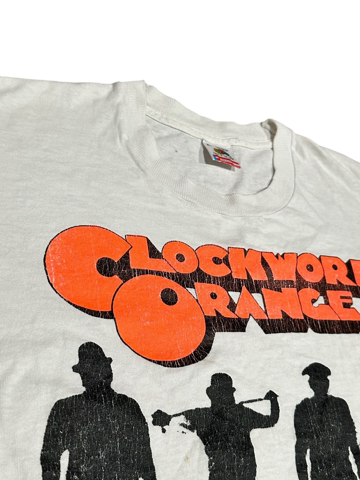 Vintage Vintage 90’s Clockwork Orange Single Stitch FOTL Shirt Size US XL / EU 56 / 4 - 9 Thumbnail