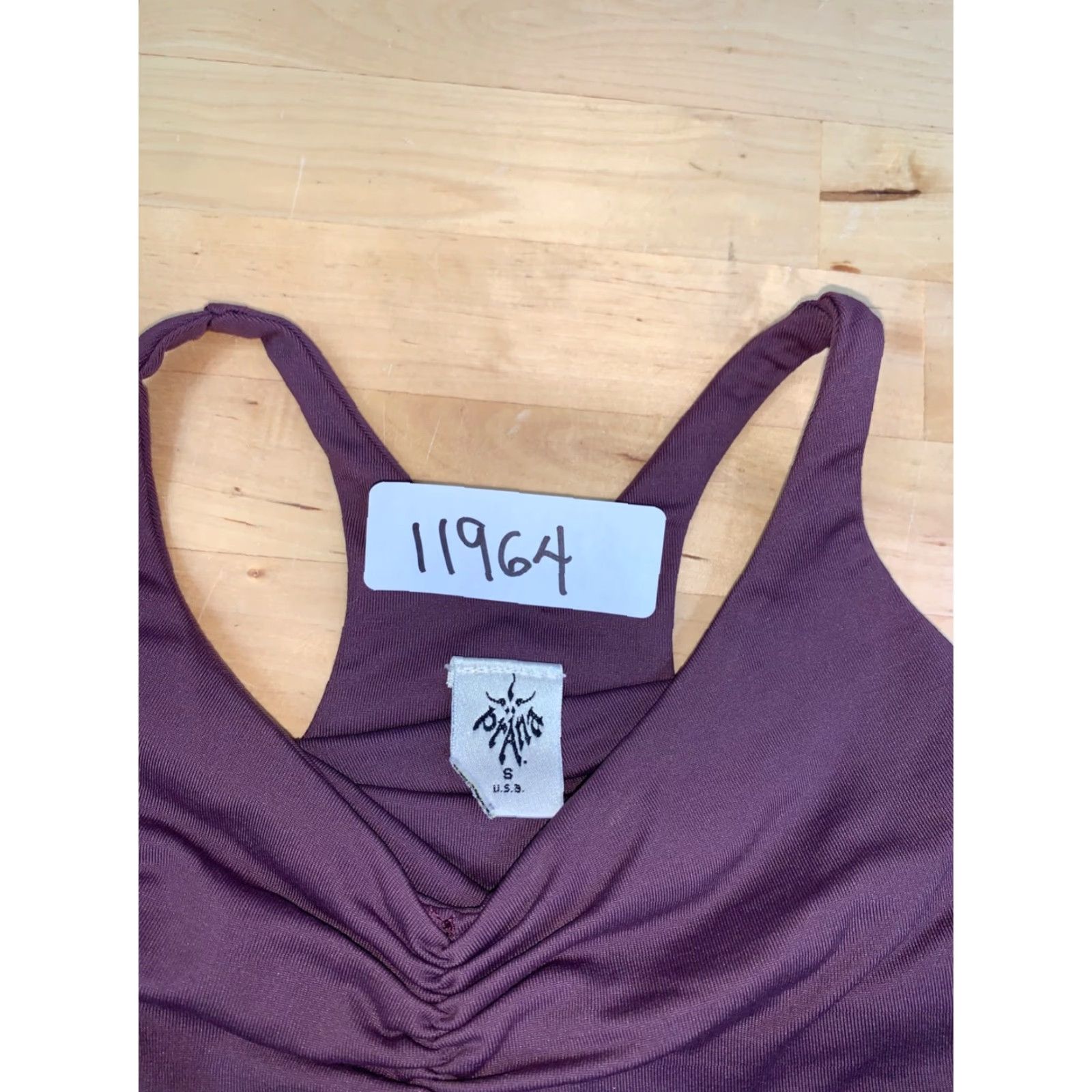 Prana prAna Racerback Tank Womens S Purple Activewear Stretch Slim Pullover Athletic Back 11964 Size S / US 4 / IT 40 - 2 Thumbnail