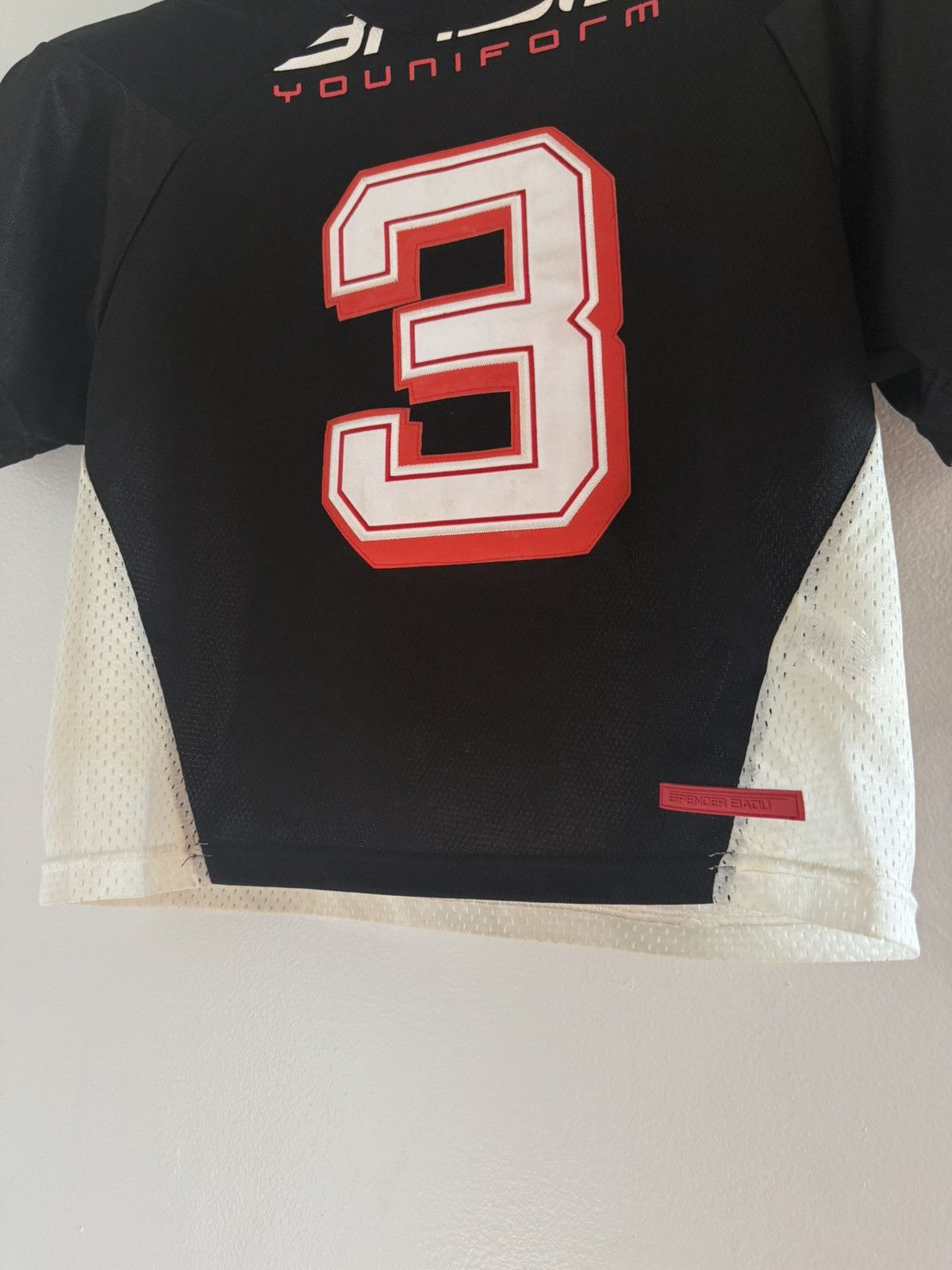 SPENCER BADU Spencer Badu OG Paneled Jersey Mesh Shoulder Pad Tee Shirt Size US S / EU 44-46 / 1 - 11 Thumbnail
