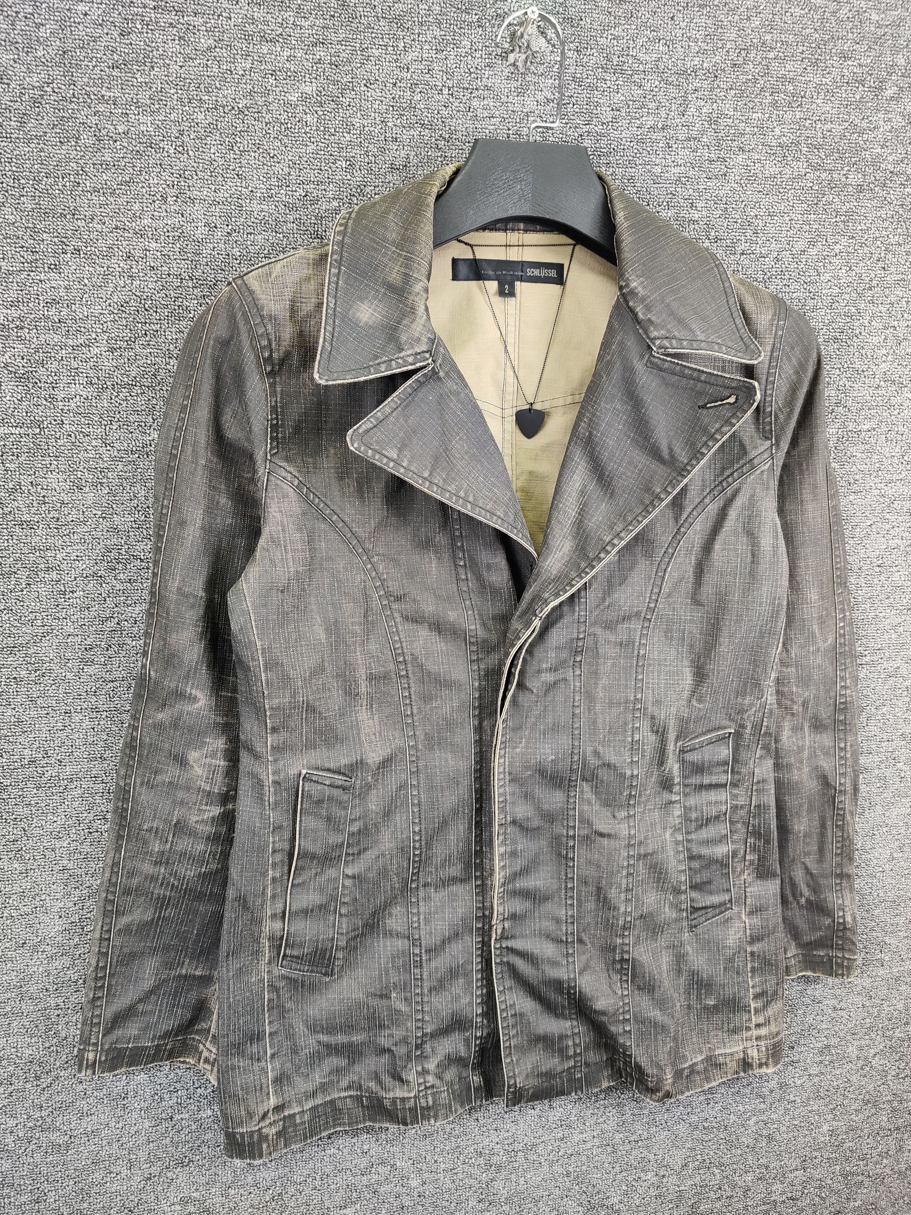 Schlussel Vintage Schlussel Casual Denim Jacket Size US M / EU 48-50 / 2 - 4 Thumbnail